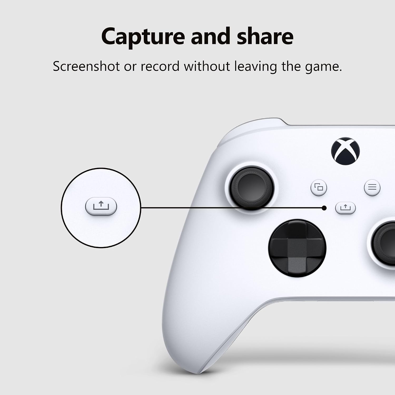 MANDO XBOX WIRELESS GAMING CONTROLLER ROBOT WHITE - 4