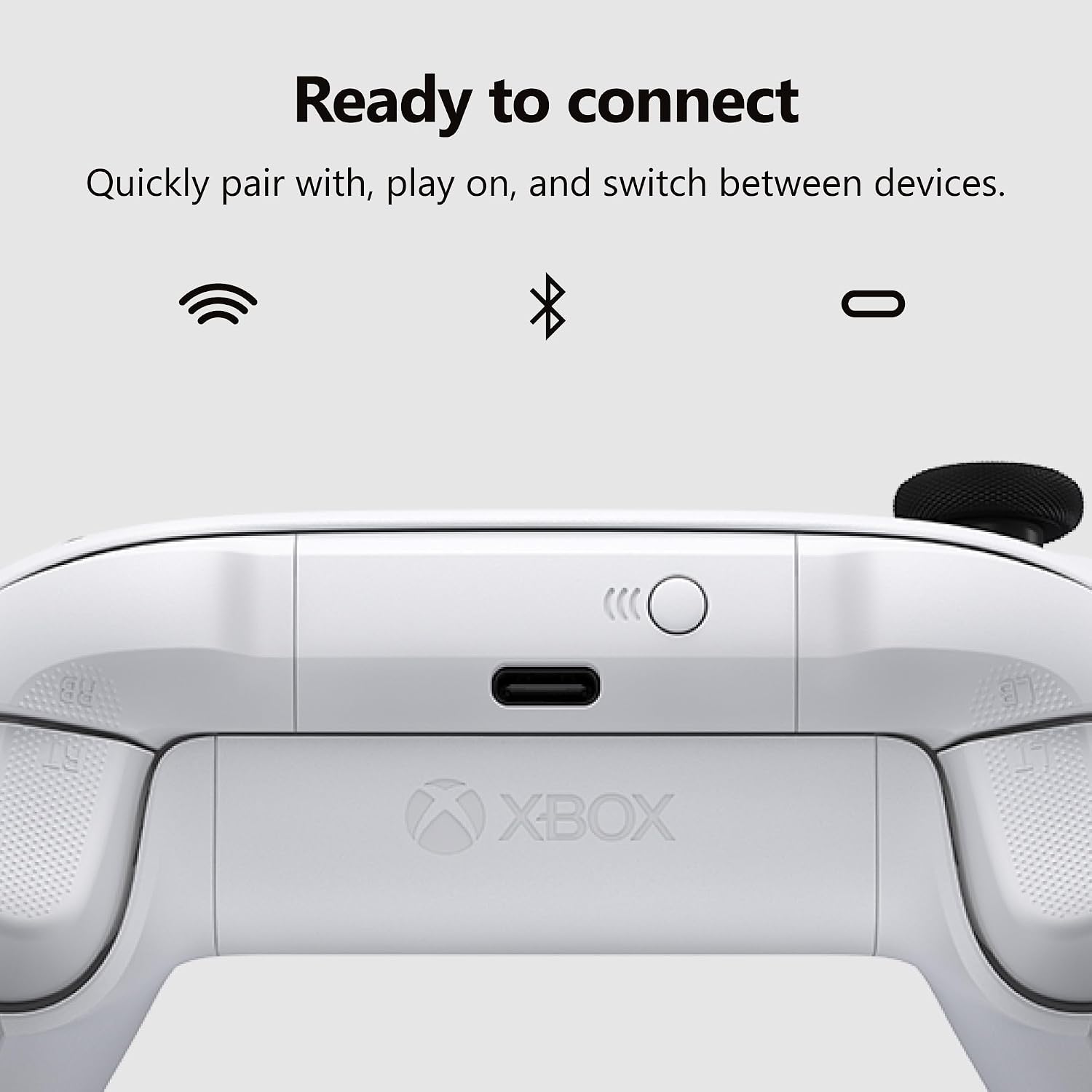 MANDO XBOX WIRELESS GAMING CONTROLLER ROBOT WHITE - 5
