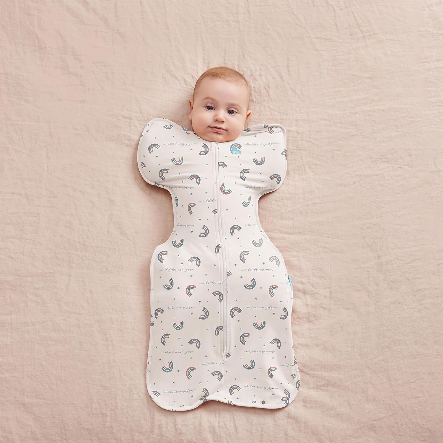 SACO DE DORMIR LOVE TO DREAM SWADDLE UP TALLA S 8-13 LBS RAINBOW DREAM - 2