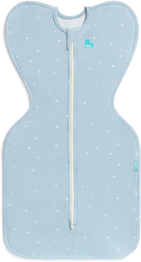 SACO DE DORMIR SWADDLE UP LOVE TO DREAM 1.0 TOG PARA BEBÉ 8-13 LBS AZUL - 2