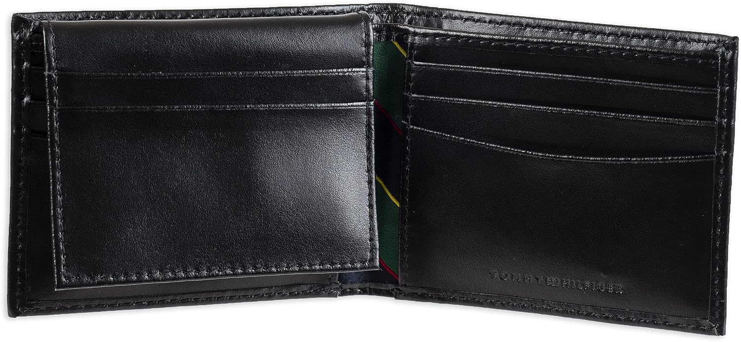 BILLETERA TOMMY HILFIGER ORSON BIFOLD CUERO CON RFID HOMBRE - 5