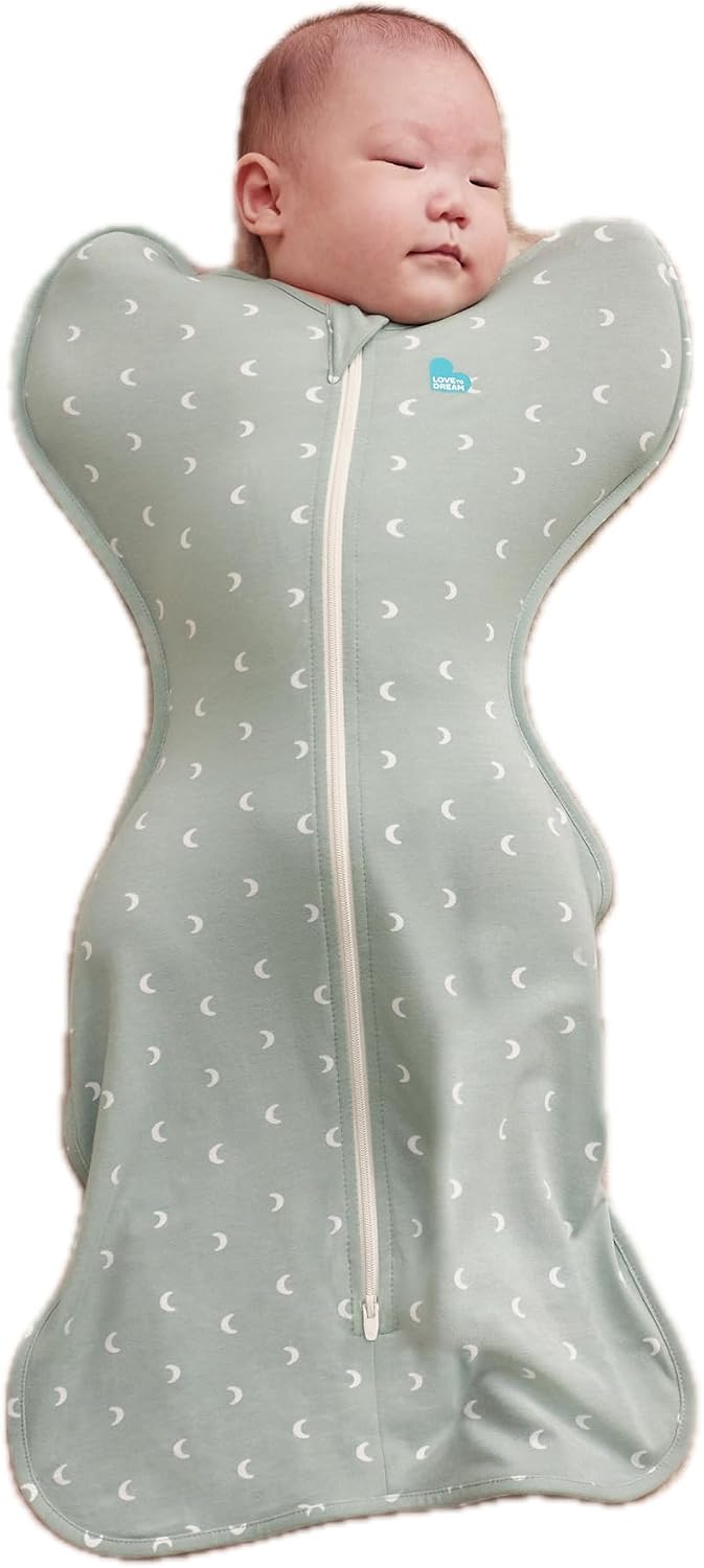 MANTA DE ENVOLVIMIENTO LOVE TO DREAM SWADDLE UP TALLA S 8-13 LBS COLOR ACEITUNA - 1