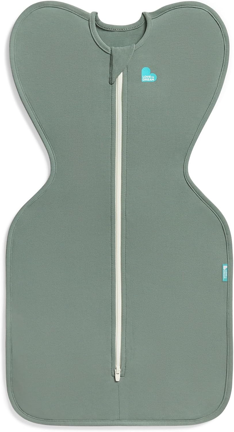 SACO DE DORMIR SWADDLE UP LOVE TO DREAM 1.0 TOG TALLA M 13-19 LBS ACEITUNA - 2