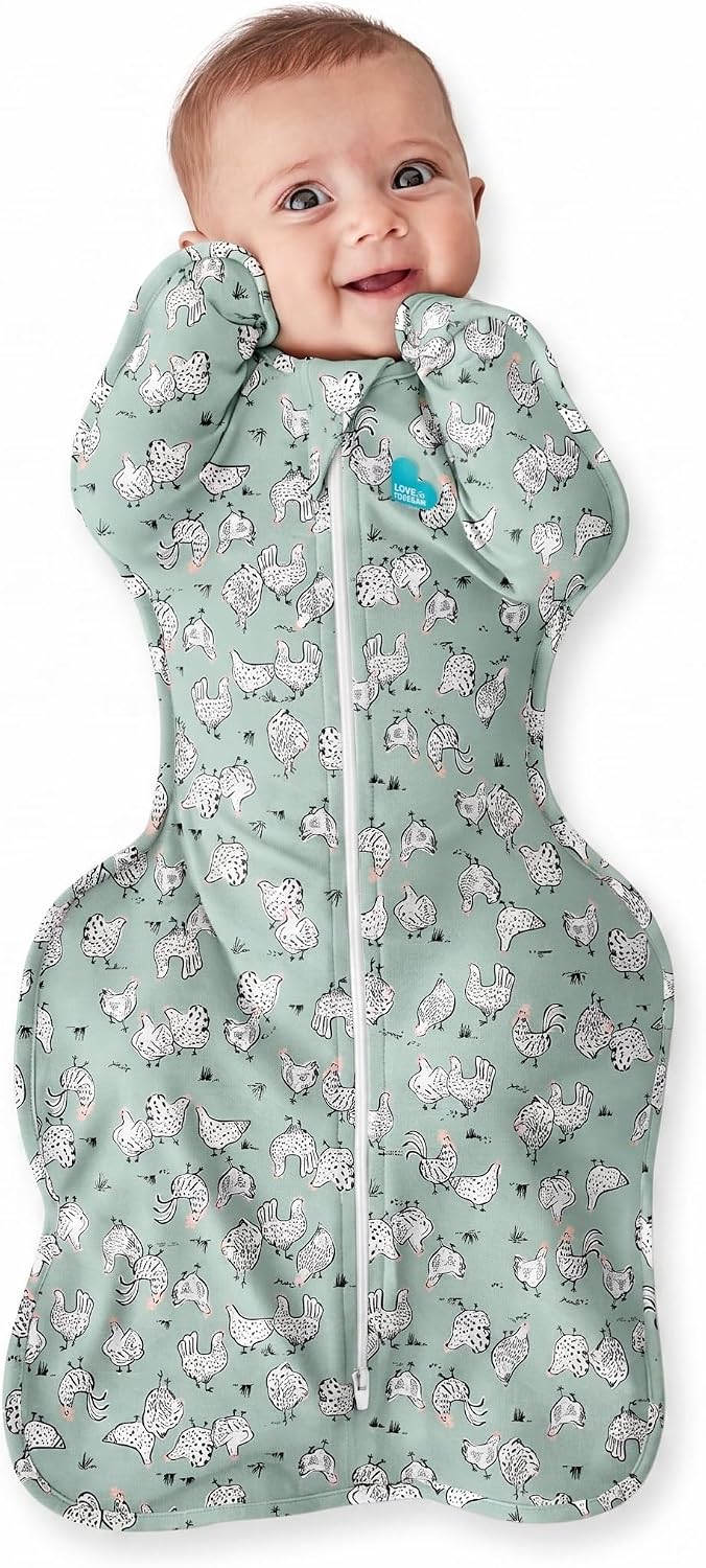 SACO DE DORMIR SWADDLE UP LOVE TO DREAM 1.0 TOG 13-19 LBS OLIVA - 1