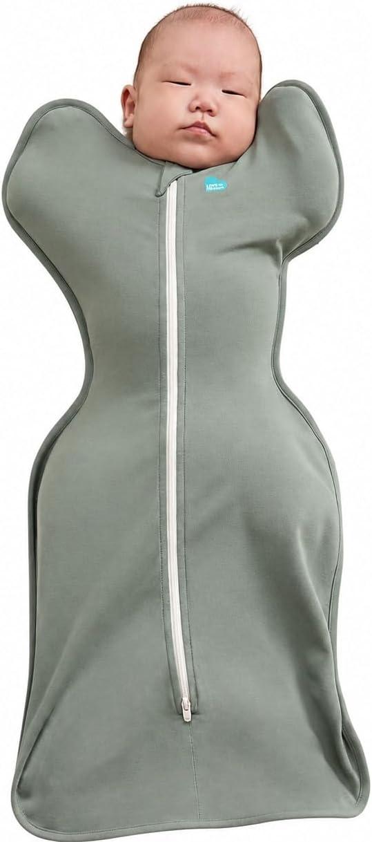 SACO DE DORMIR SWADDLE UP BAMBOO LOVE TO DREAM 1.0 TOG 5-8.5 LBS OLIVA - 1
