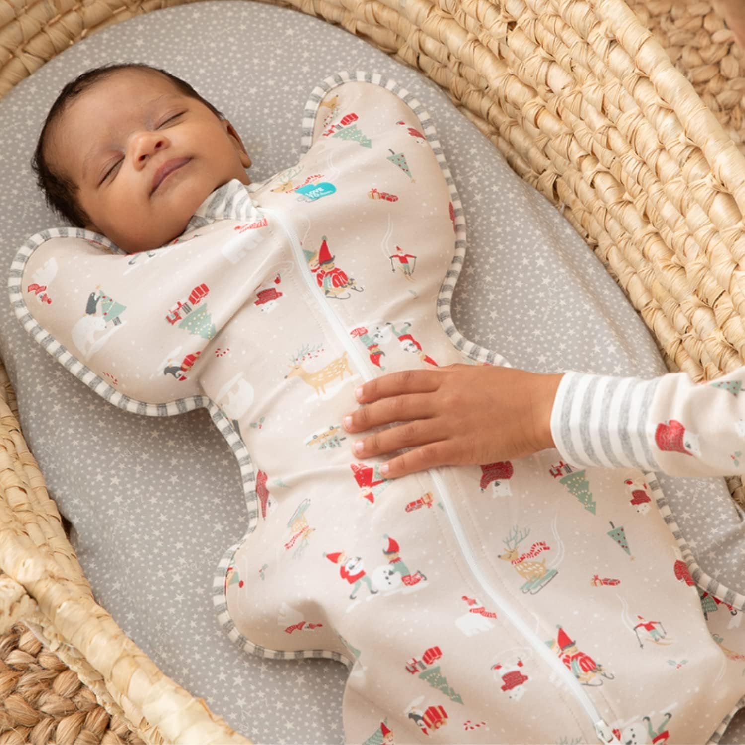 SACO DE DORMIR SWADDLE UP LOVE TO DREAM 1.0 TOG 13-19 LBS BEIGE - 2