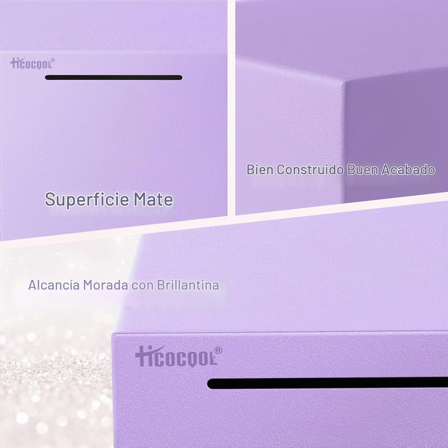 ALCANCÍA HICOCOOL PÚRPURA ACERO INOXIDABLE 5.9 PULGADAS - 3