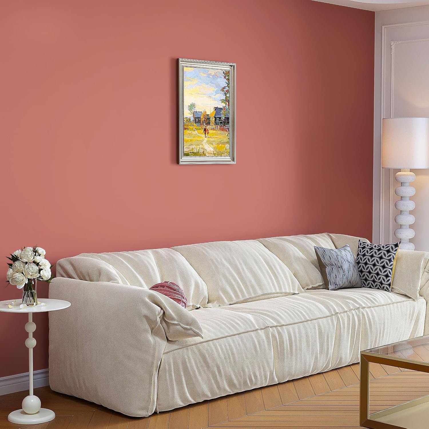 PAPEL MURAL AUTOADHESIVO VARYPAPER 15.7' X 315' ROSA CORAL WATERPROOF REMOVIBLE - 2