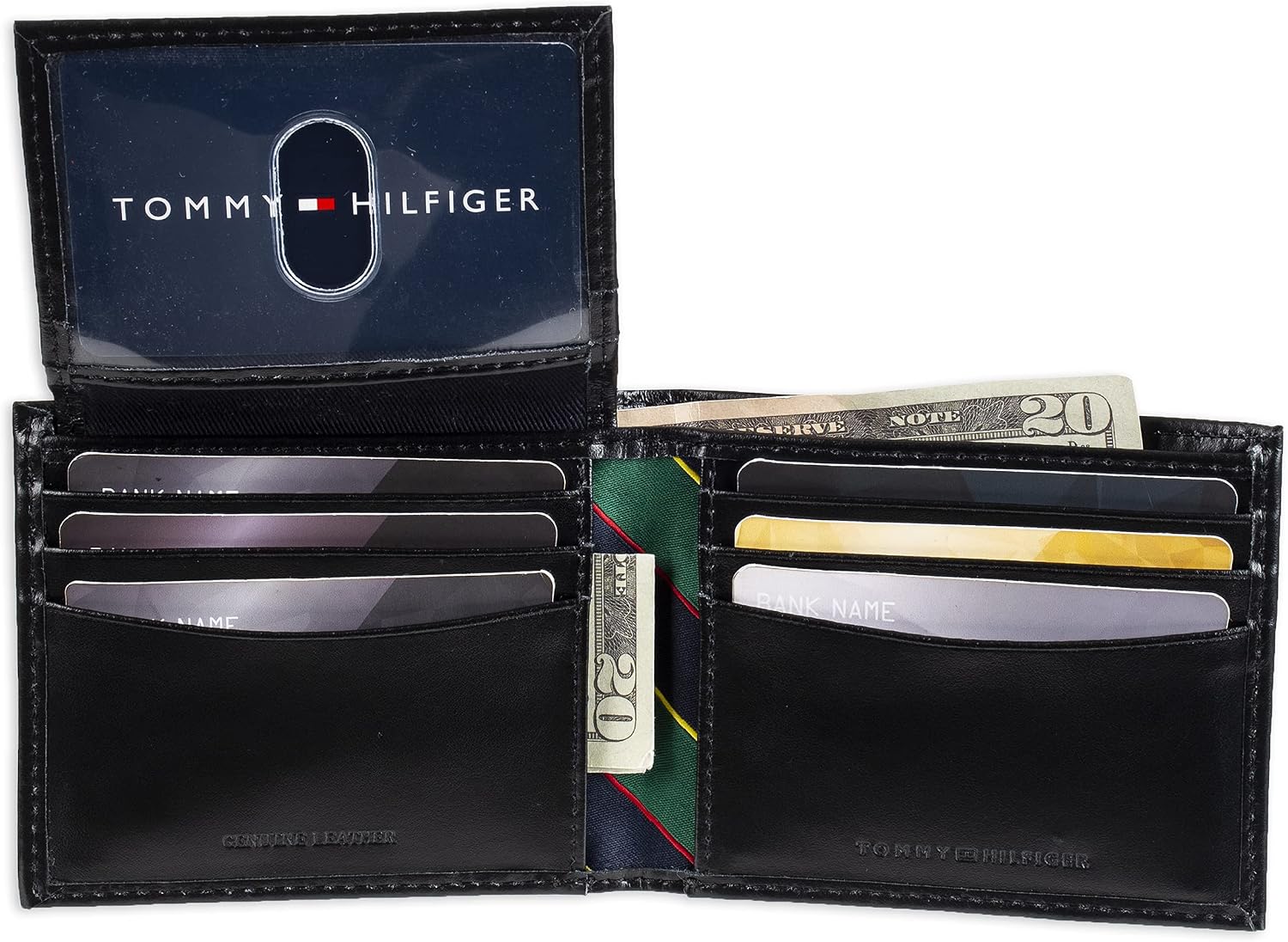 BILLETERA TOMMY HILFIGER ORSON BIFOLD CUERO CON RFID HOMBRE - 4