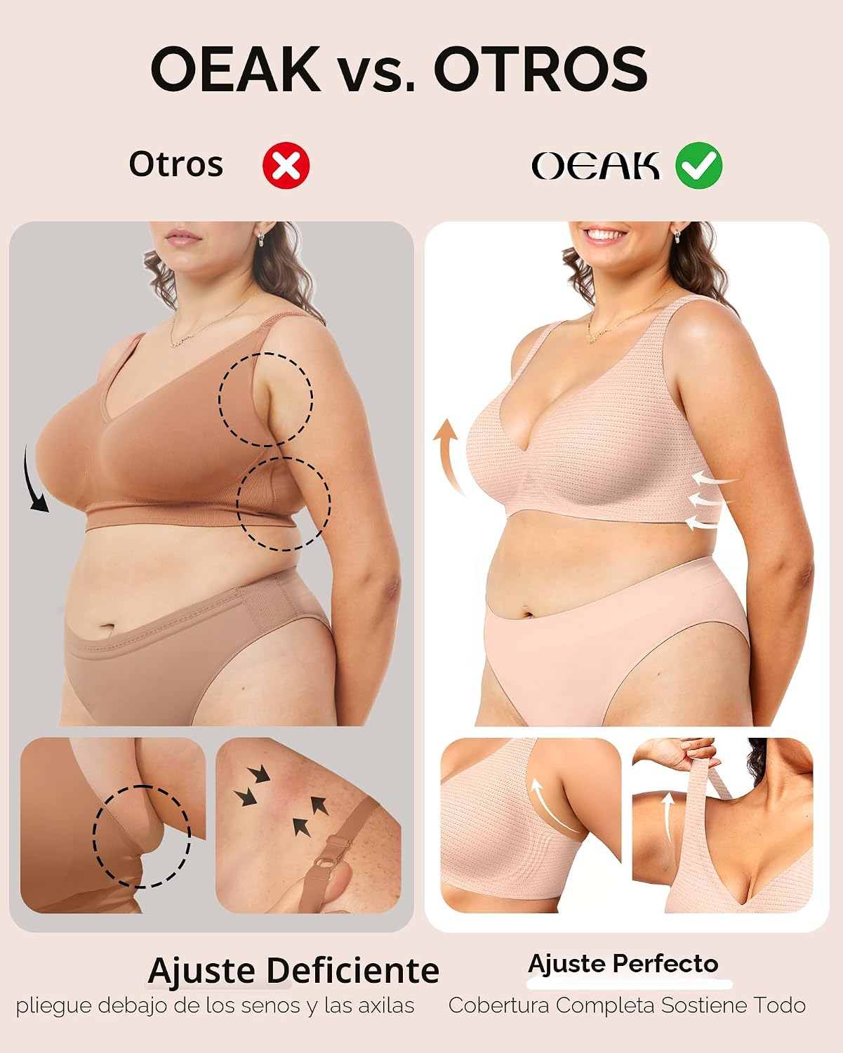 SOSTÉN OEAK JELLY SIN VARILLAS ESCOTE EN V NUDE - 4