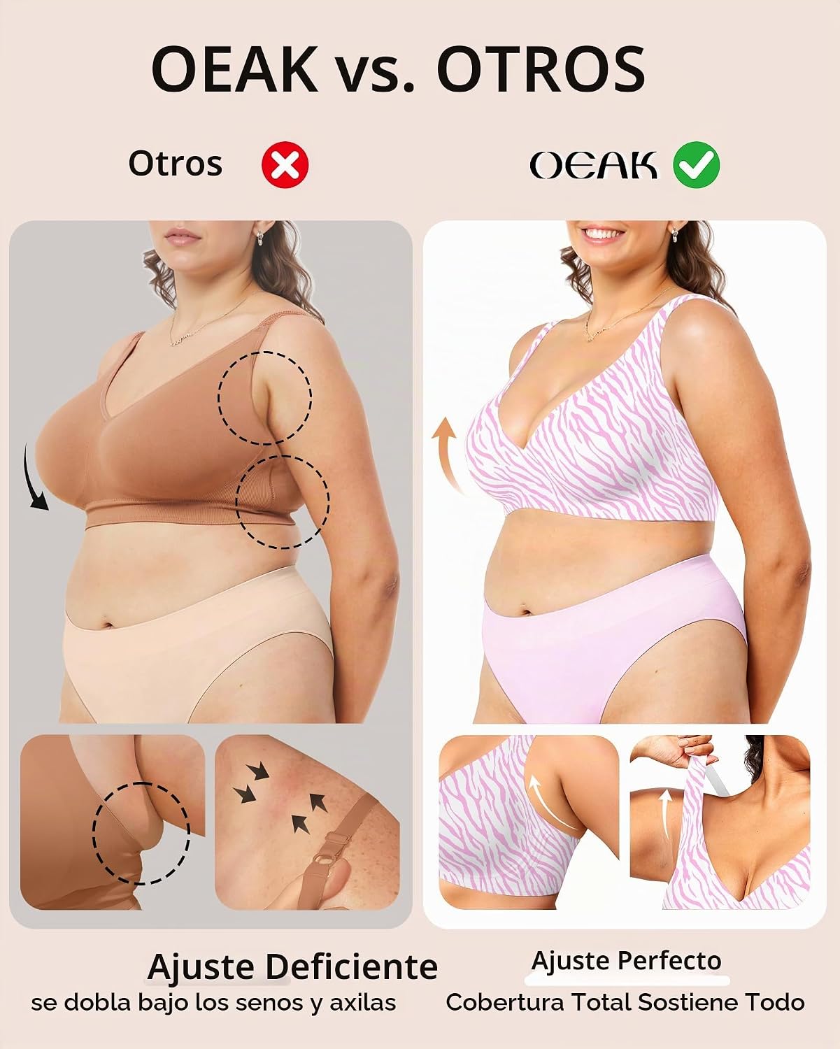 SOSTÉN OEAK JELLY SIN ARO ESCOTADO PUSH UP SIN COSTURAS - 4