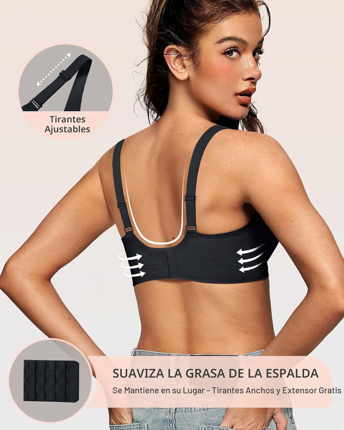 SOSTÉN OEAK JELLY WIRELESS PUSH UP ESCOTADO V NEGRO - 3