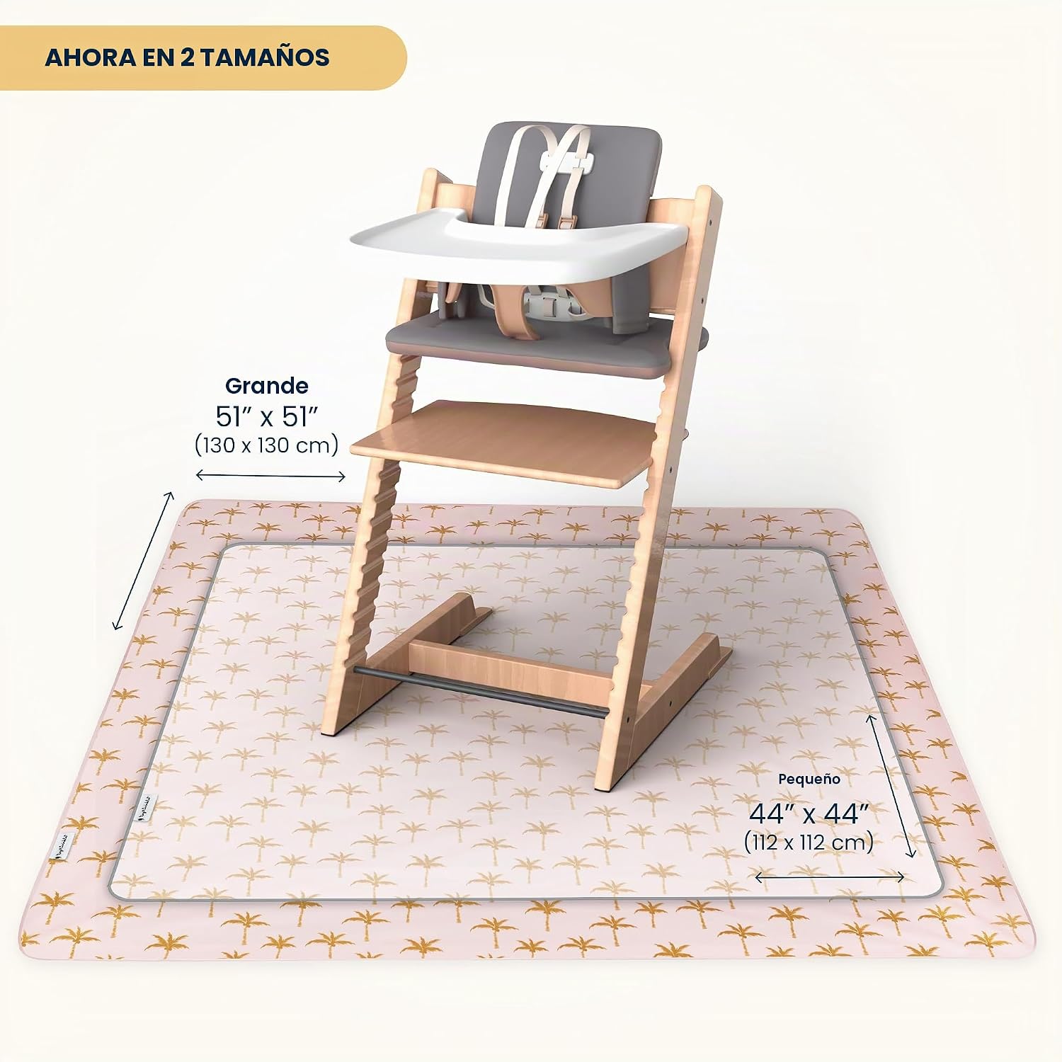 INDIVIDUAL TINY TWINKLE SPLAT MAT 51X51 PULGADAS ROYAL PALM - 2