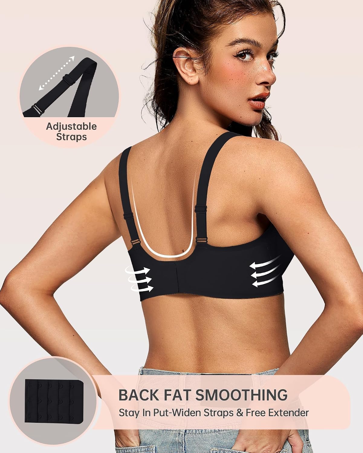 SOSTÉN OEAK JELLY SIN ARO ESCOTADO NEGRO - 3