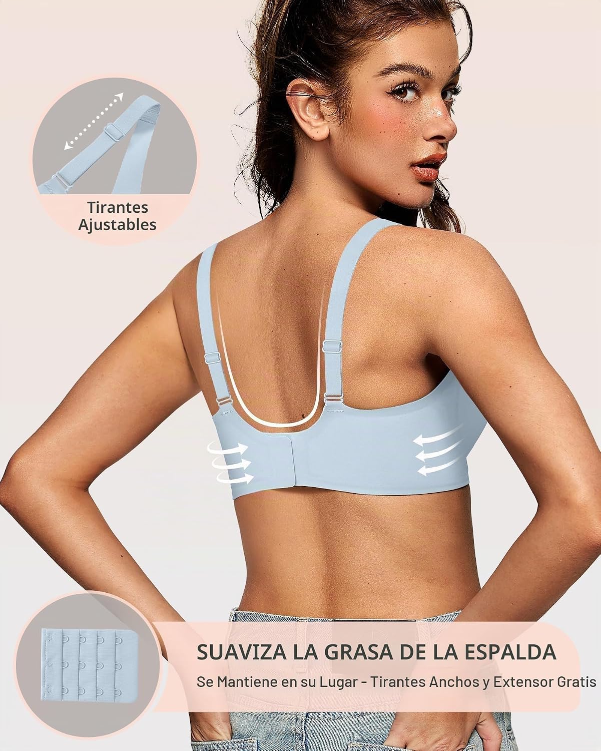 SOSTÉN OEAK JELLY WIRELESS ESCOTADO PROFUNDO AZUL CIELO - 3