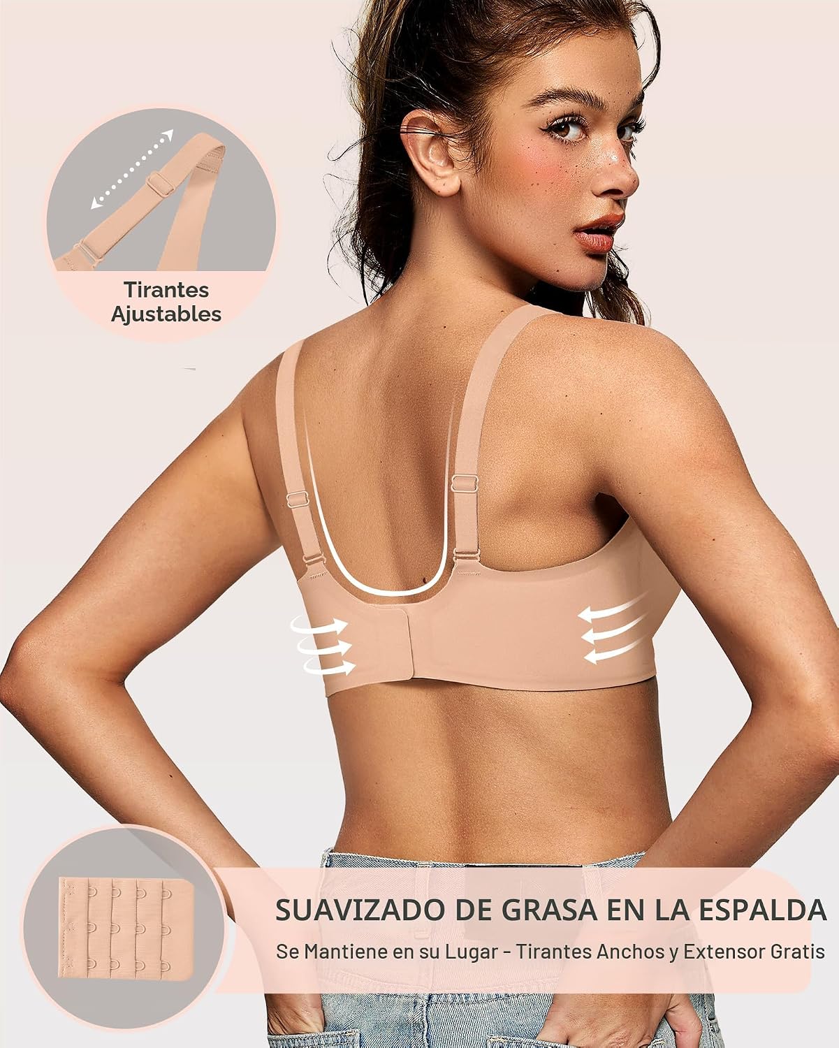 SOSTÉN OEAK JESSCIA INALÁMBRICO ESCOTADO V PROFUNDO MIEL - 3