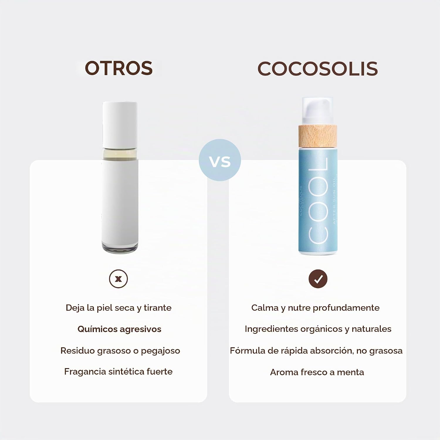 LOCIÓN AFTER SUN COCOSOLIS COOL PARA ROSTRO Y CUERPO CON 9 ACEITES ORGÁNICOS - 5