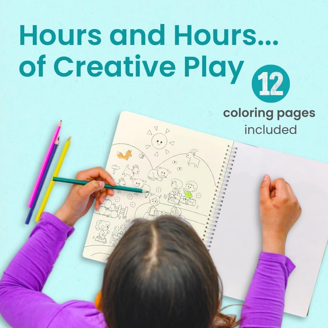 LIBRO DE ACTIVIDADES CUPKIN TOGETHER WITH YOU CON STICKERS Y COLOREAR 500+ STICKERS - 5