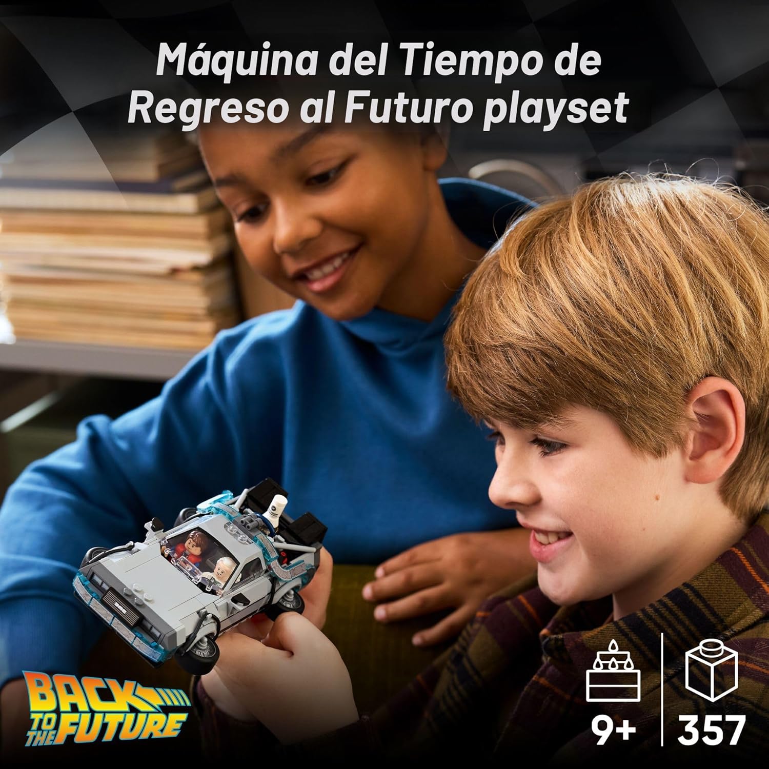 LEGO SPEED CHAMPIONS TIME MACHINE BACK TO THE FUTURE 77256 - 2