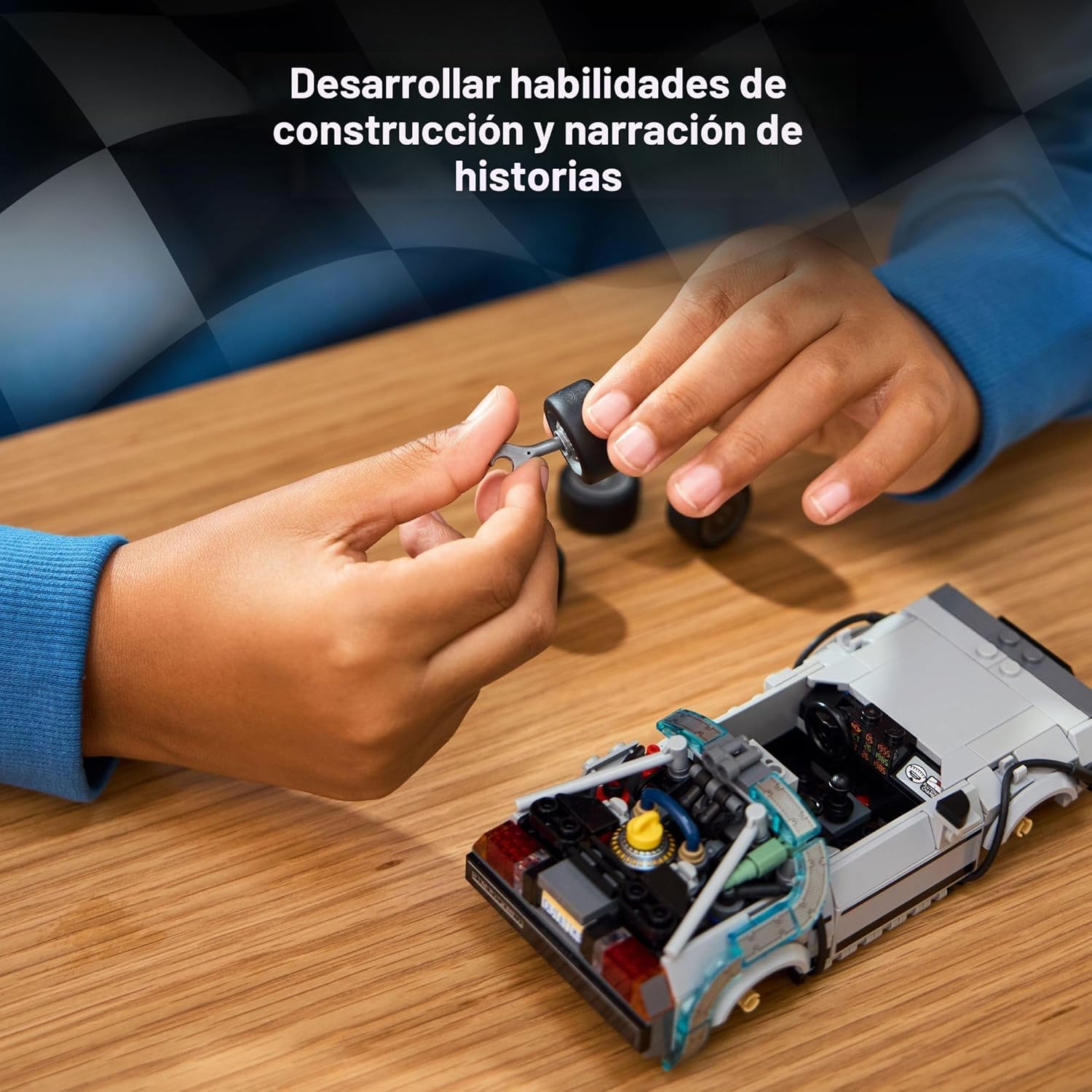 LEGO SPEED CHAMPIONS TIME MACHINE BACK TO THE FUTURE 77256 - 4