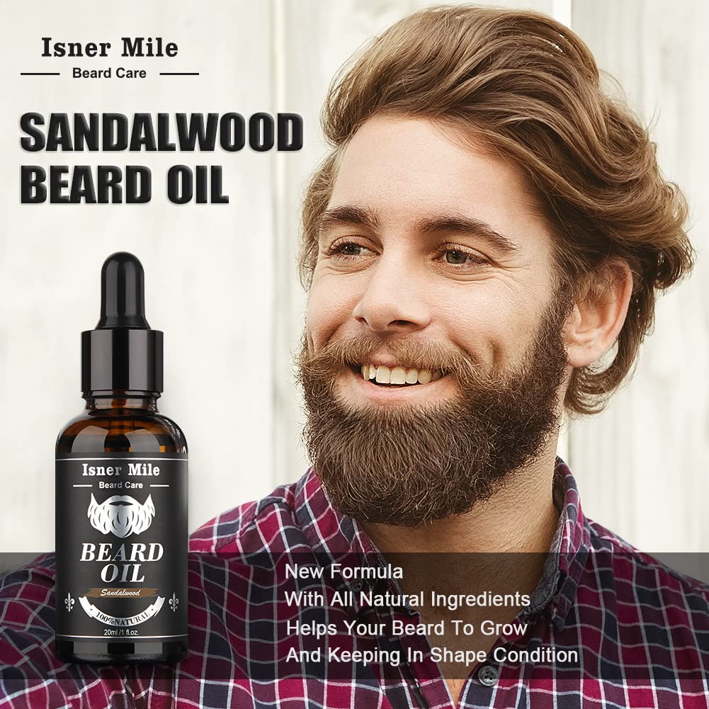 KIT DE CUIDADO DE BARBA COMFY MATE CON CHAMPÚ, CEPILLO, BÁLSAMO Y PEINE - 5