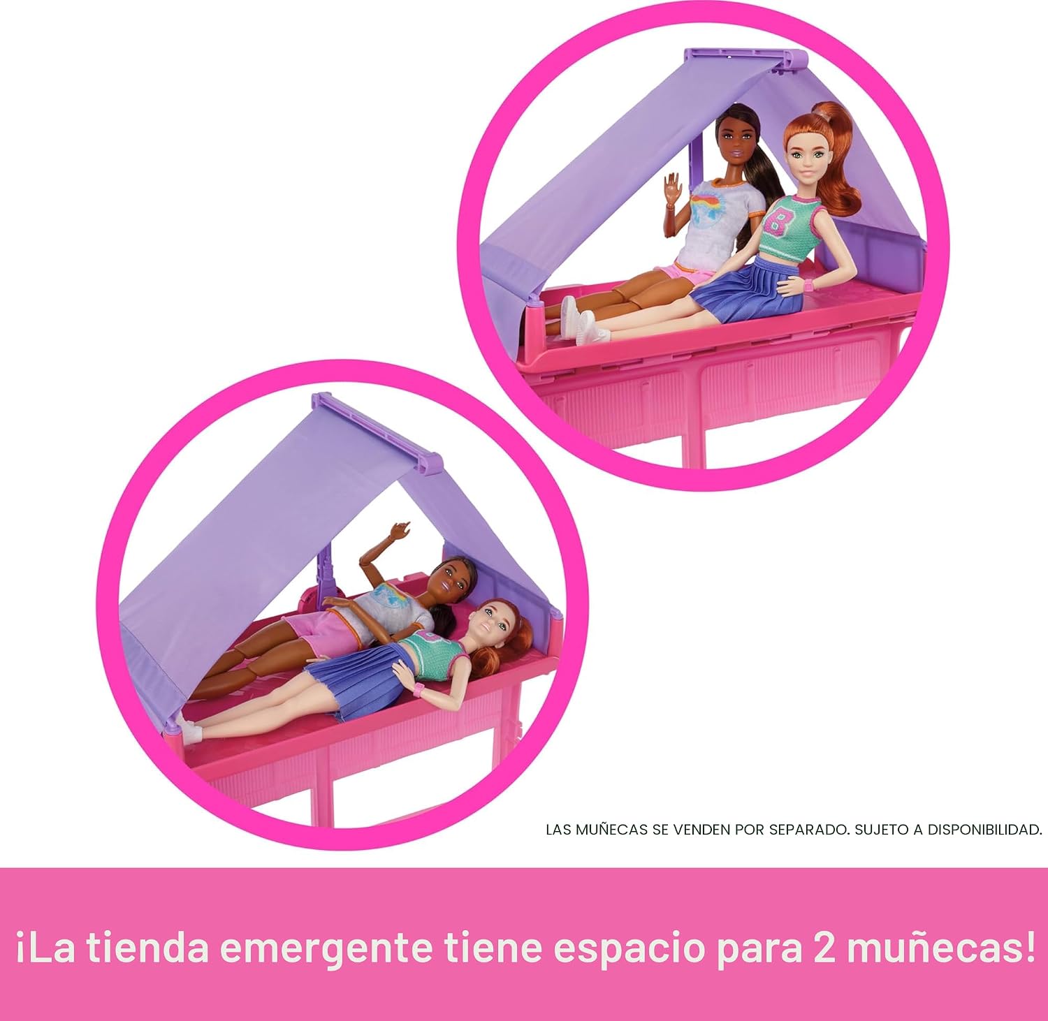 SET DE CAMPAMENTO BARBIE DREAM CAMPER CON ACCESORIOS - 3
