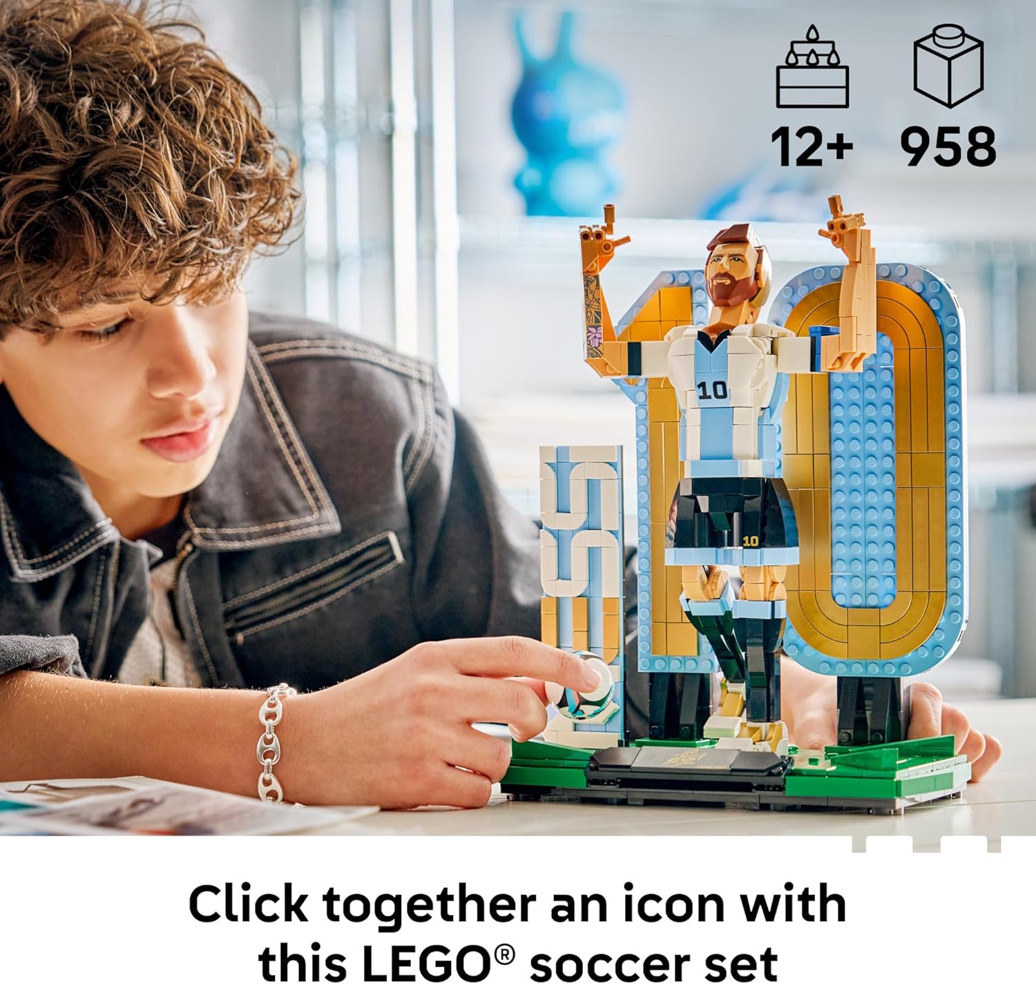 LEGO EDITIONS LIONEL MESSI SOCCER LEGEND 43015 - 2