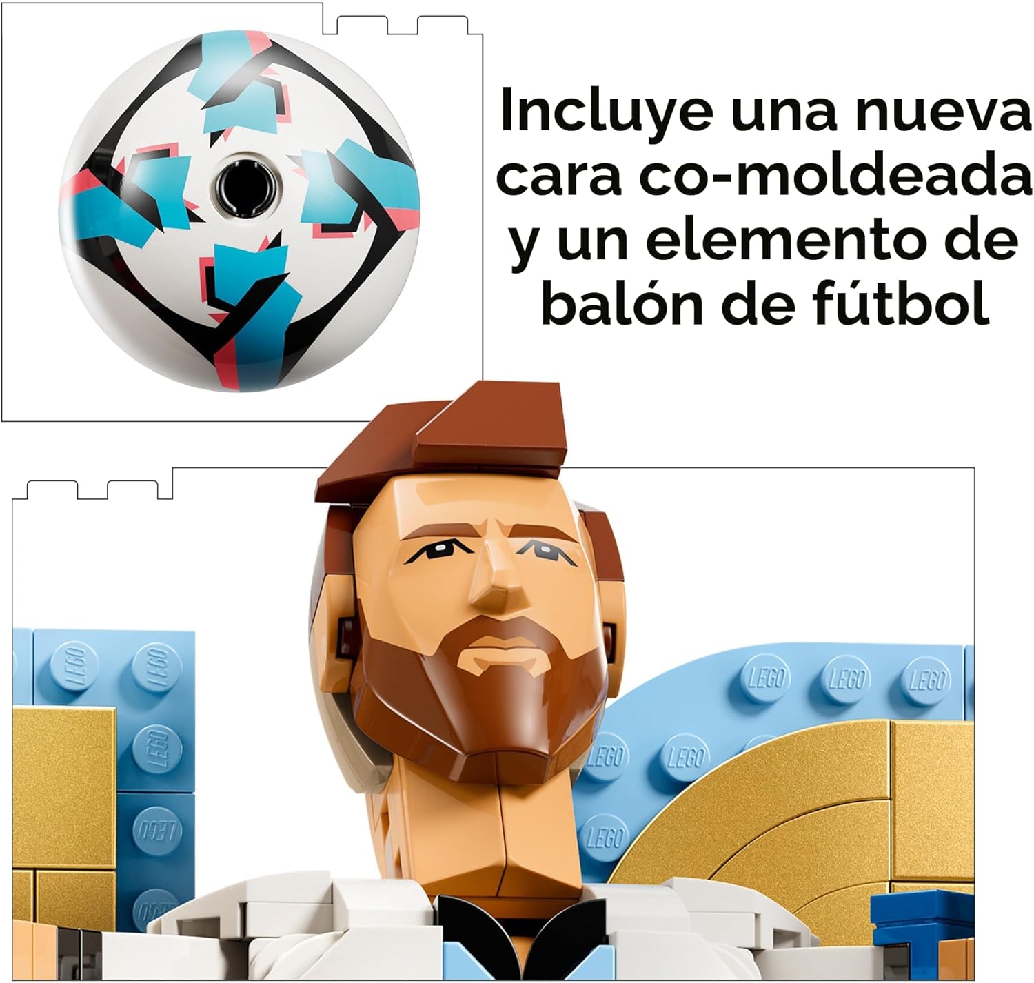 LEGO EDITIONS LIONEL MESSI SOCCER LEGEND 43015 - 5