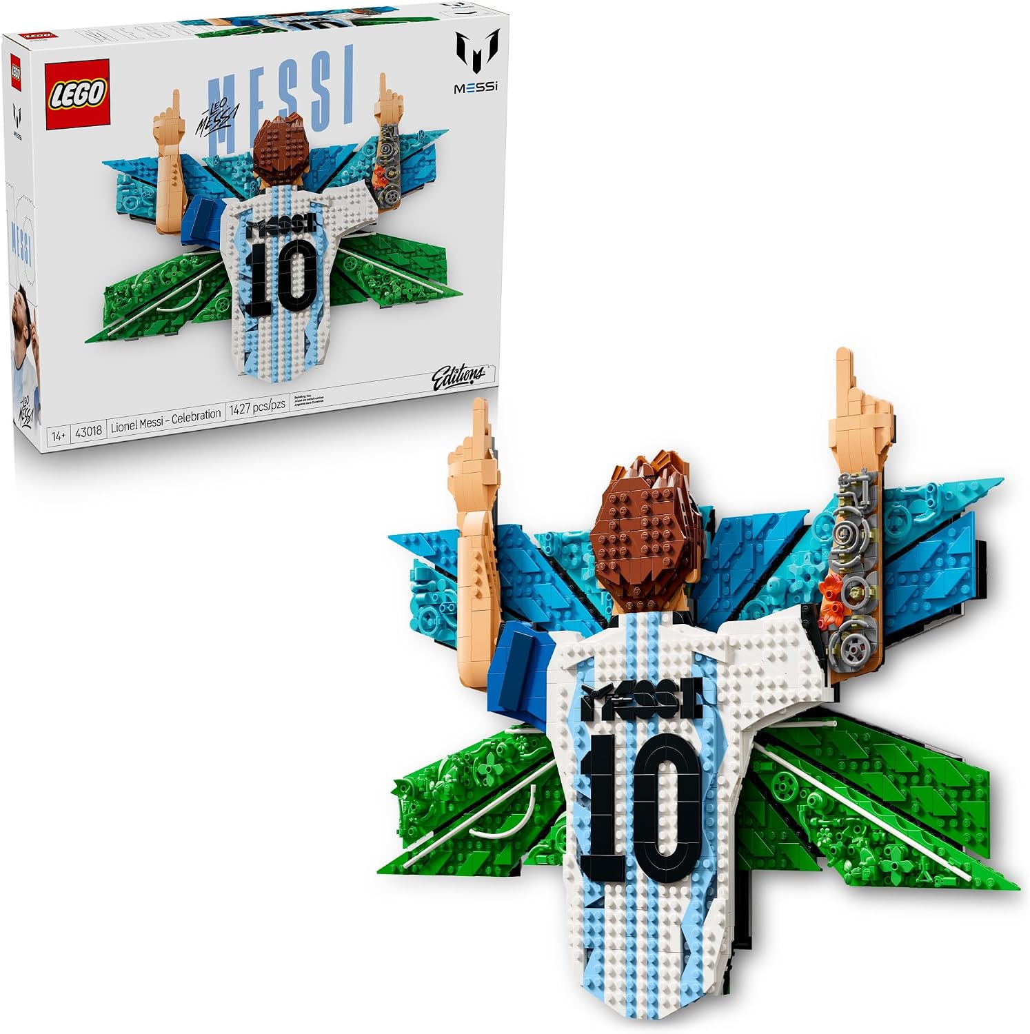 LEGO EDITIONS LIONEL MESSI CELEBRATION 43018 - 1