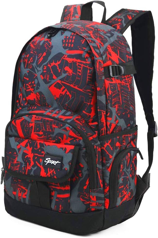 MOCHILA RICKYH STYLE ESCOLAR VIAJE HOMBRE MUJER LIGERA UNIVERSITARIA - 1