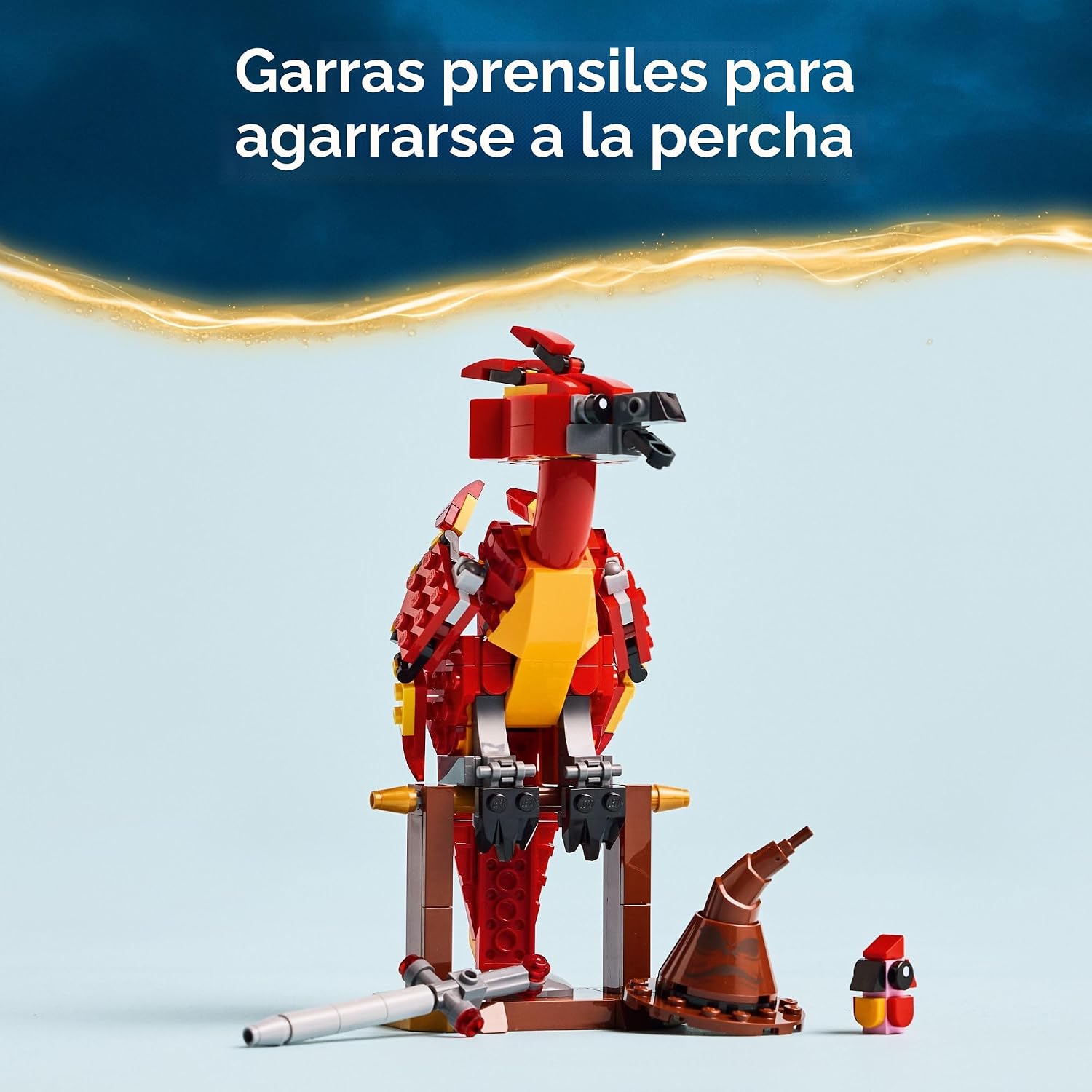 LEGO HARRY POTTER FAWKES FÉNIX DE DUMBLEDORE 76448 - 5