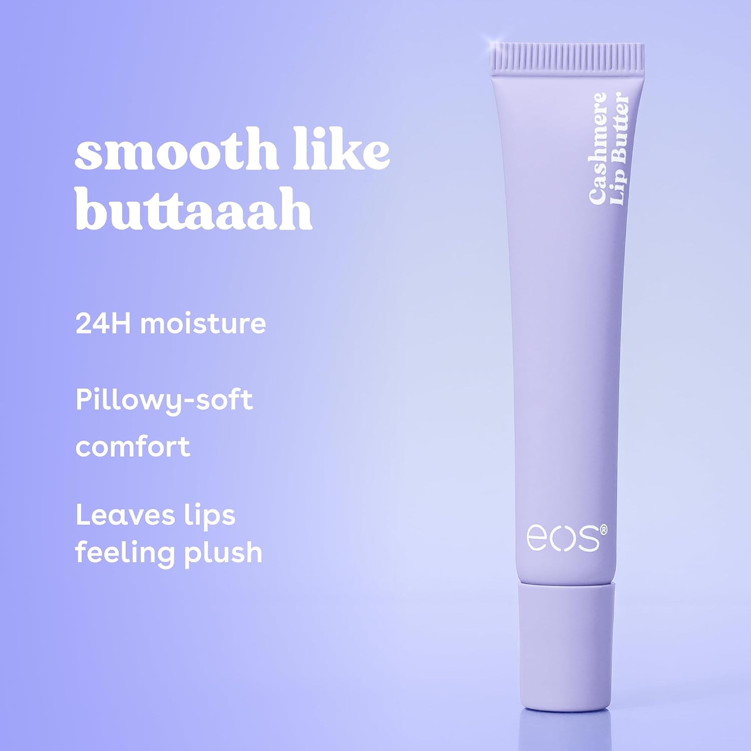 BÁLSAMO LABIAL EOS VANILLA CASHMERE CON PÉPTIDOS Y MANTECA DE KARITÉ 0.35 FL OZ - 3