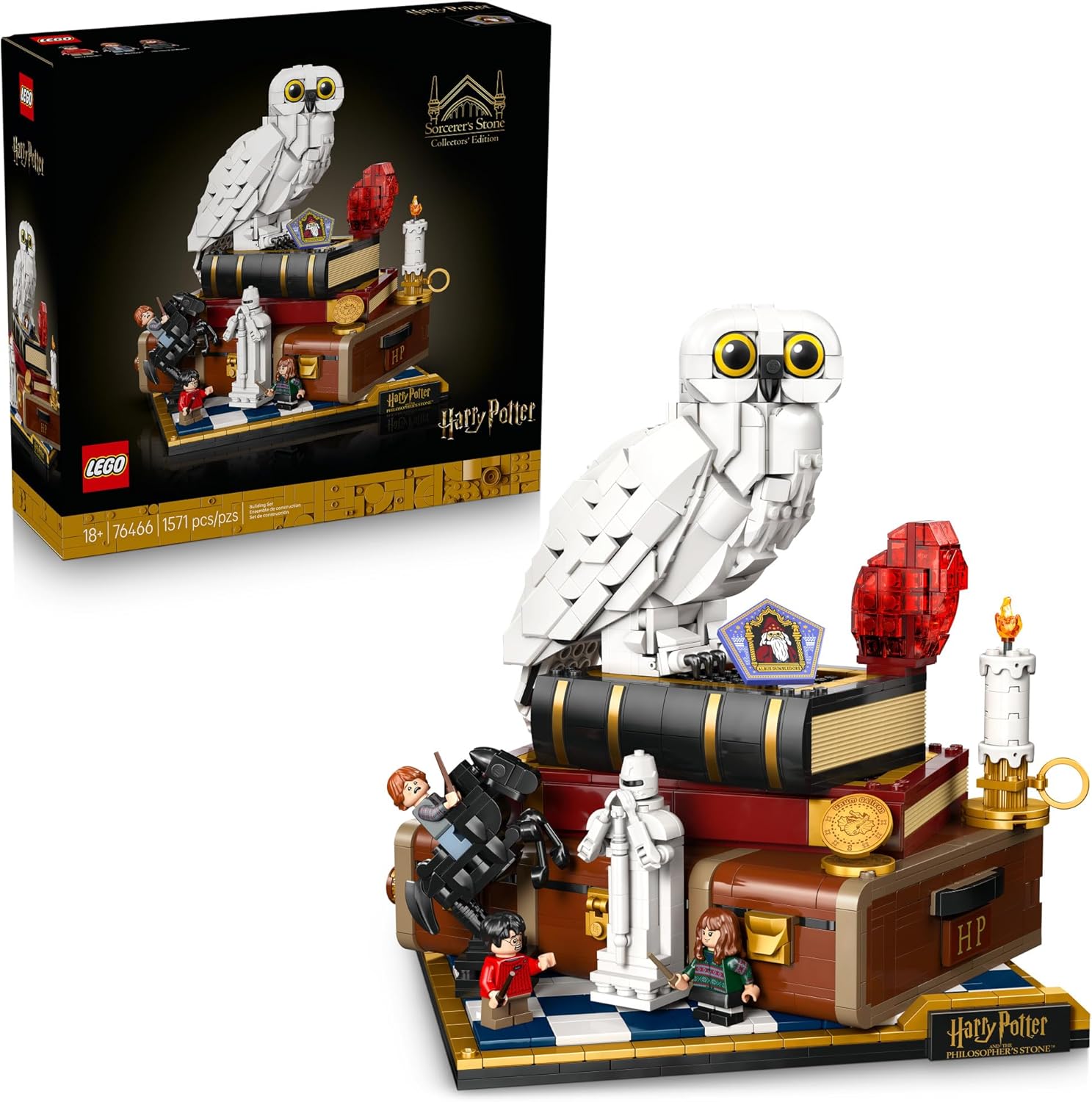 LEGO HARRY POTTER EDICIÓN DE COLECCIONISTA PIEDRA FILOSOFAL 76466 - 1