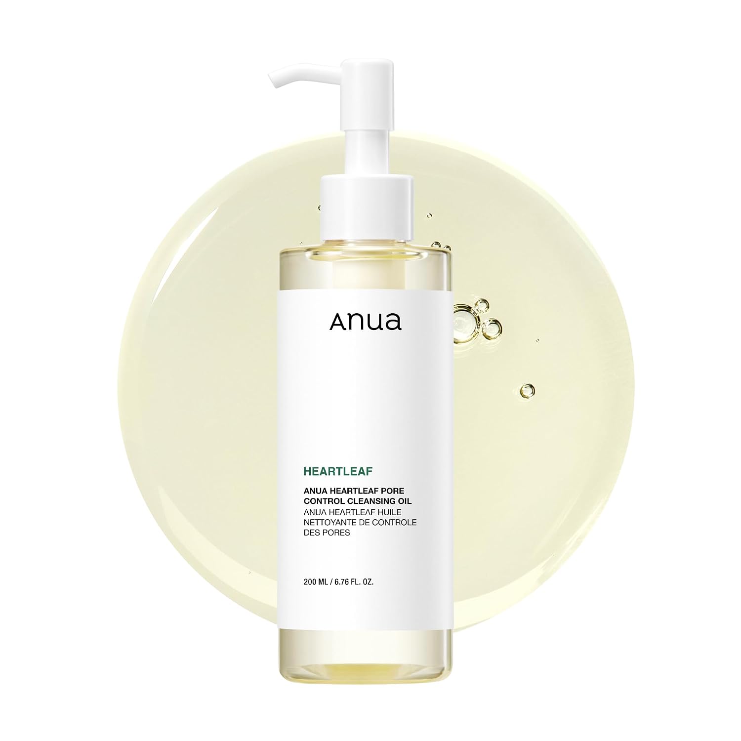 ACEITE LIMPIADOR ANUA HEARTLEAF PORE CONTROL 200ML - 1