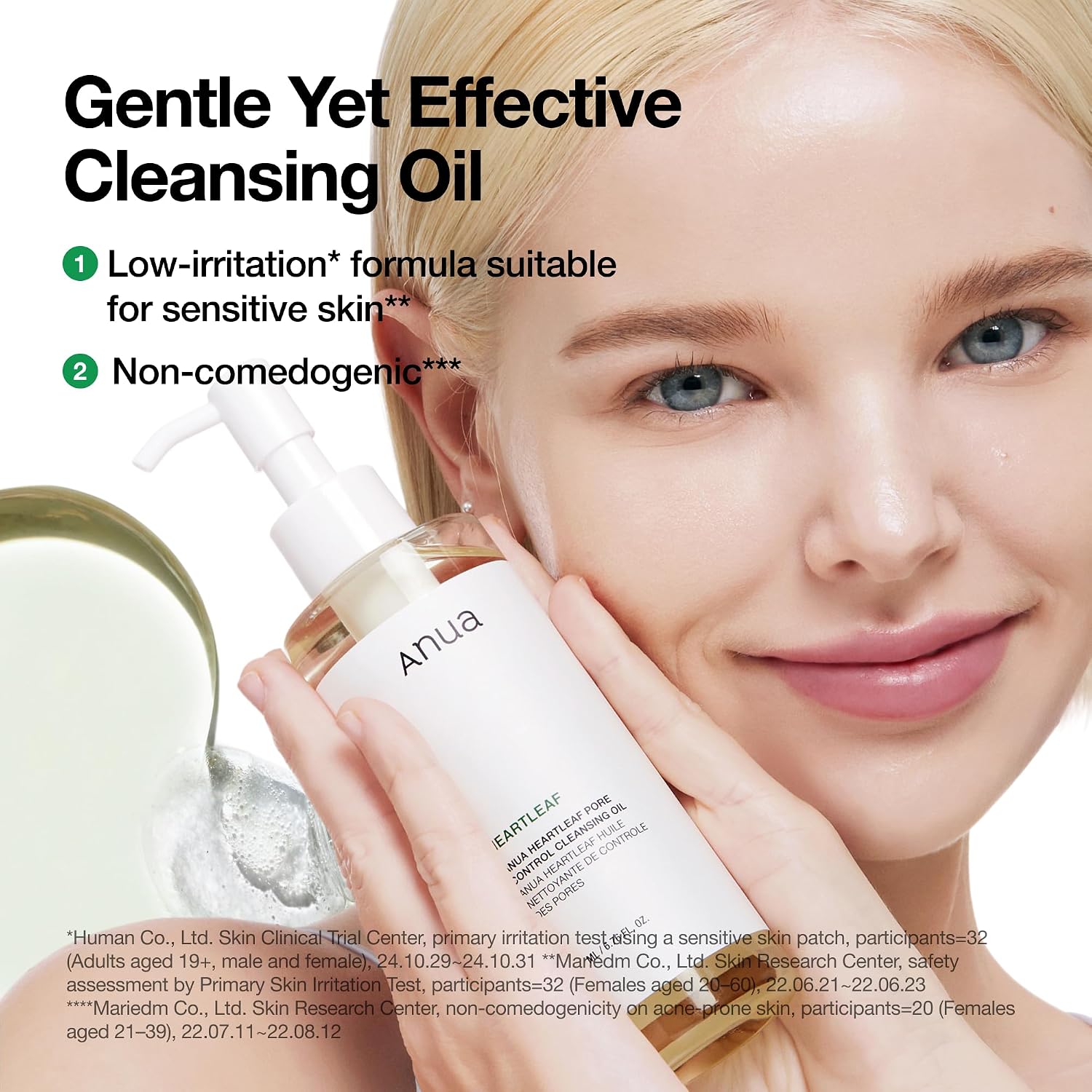 ACEITE LIMPIADOR ANUA HEARTLEAF PORE CONTROL 200ML - 4