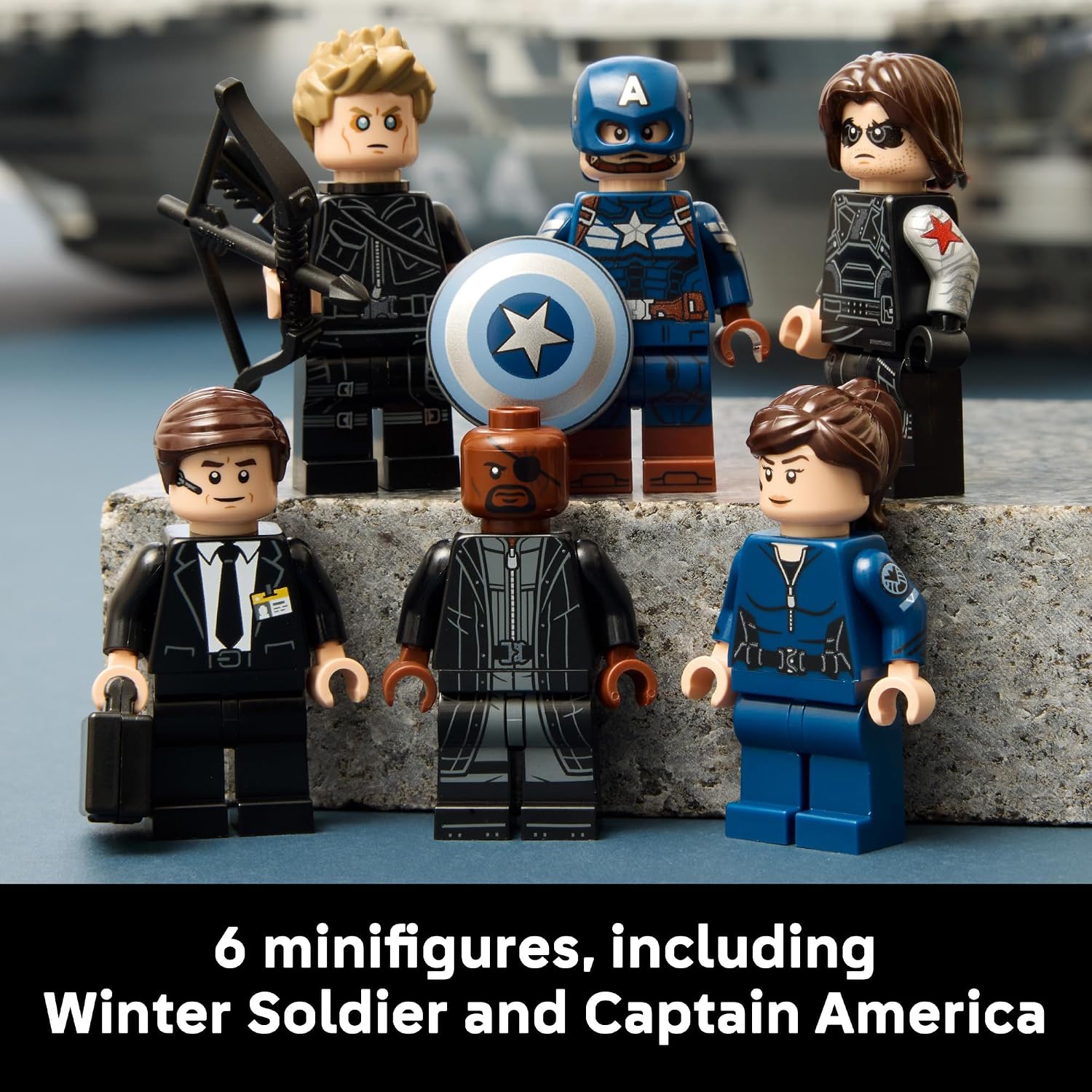SET DE CONSTRUCCIÓN LEGO MARVEL S.H.I.E.L.D. HELICARRIER 76354 - 5
