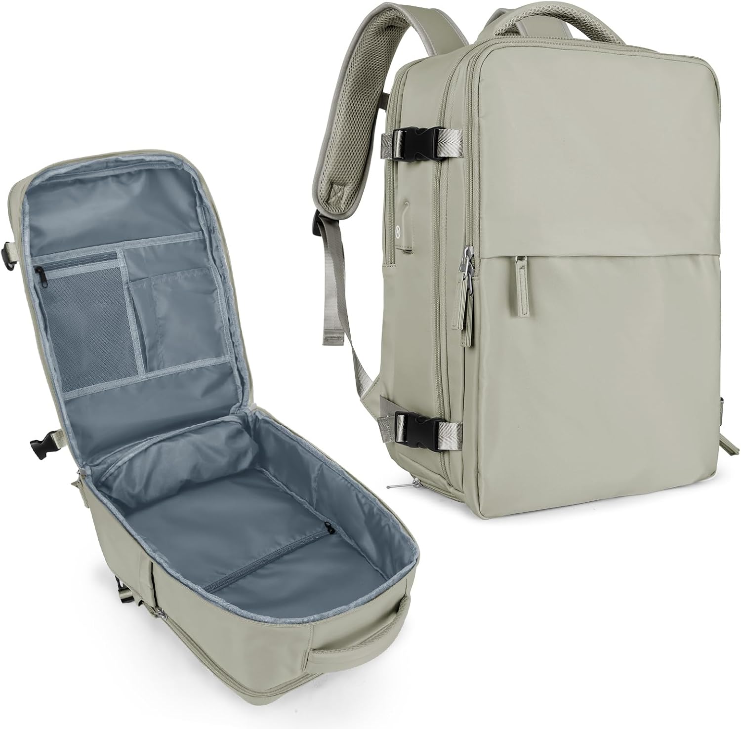 MOCHILA DE VIAJE COOWOZ CARRY ON BACKPACK PARA LAPTOP - 1