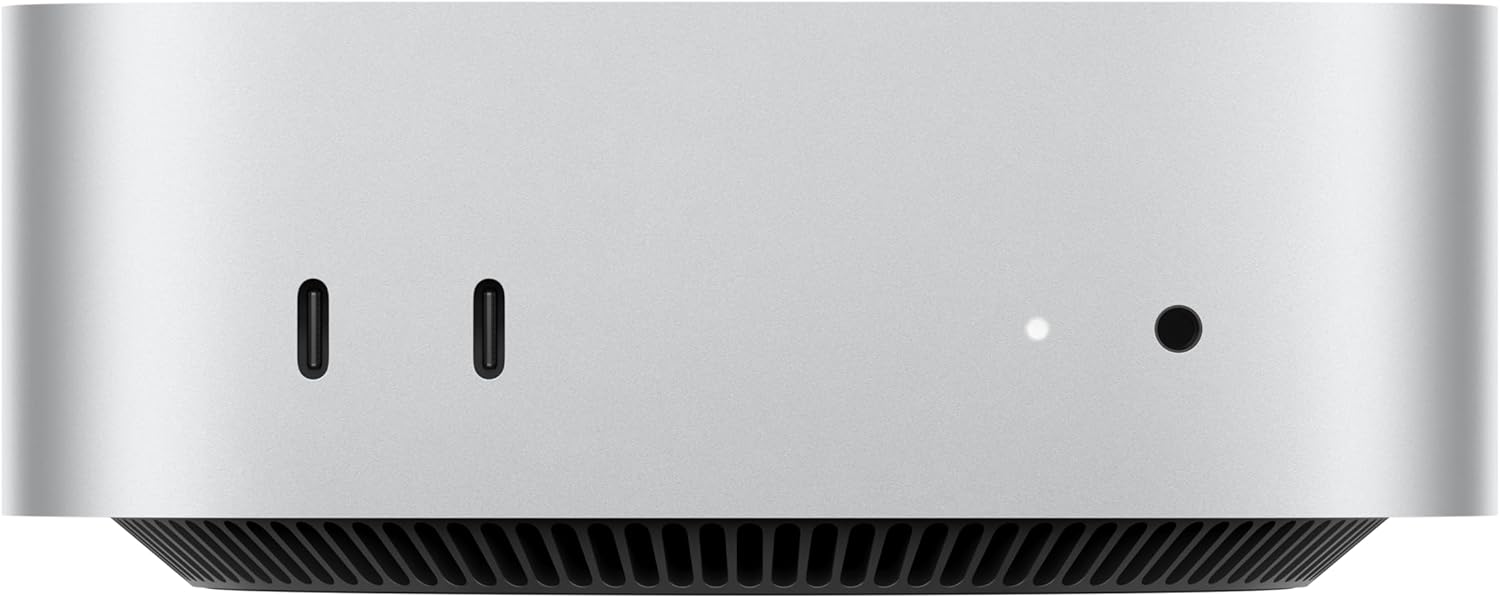 MAC MINI DESKTOP COMPUTER APPLE M4 CHIP 10-CORE CPU 10-CORE GPU 16GB 256GB SSD - 1