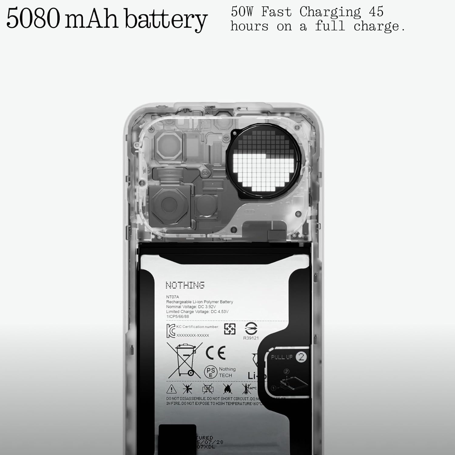 SMARTPHONE NOTHING PHONE 4A PRO 8GB 128GB NEGRO - 5