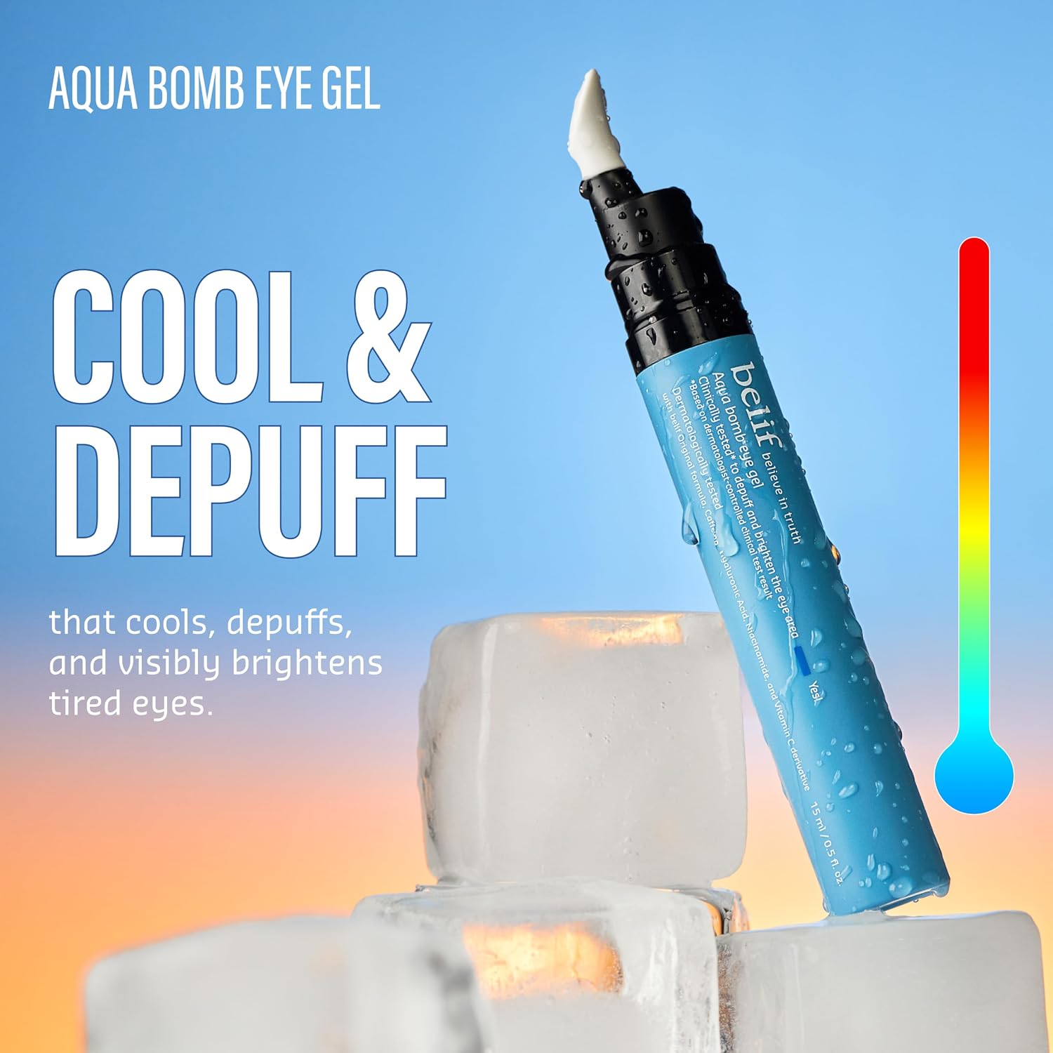 GEL CONTORNO DE OJOS BELIF AQUA BOMB COOLING EYE GEL 15ML - 2