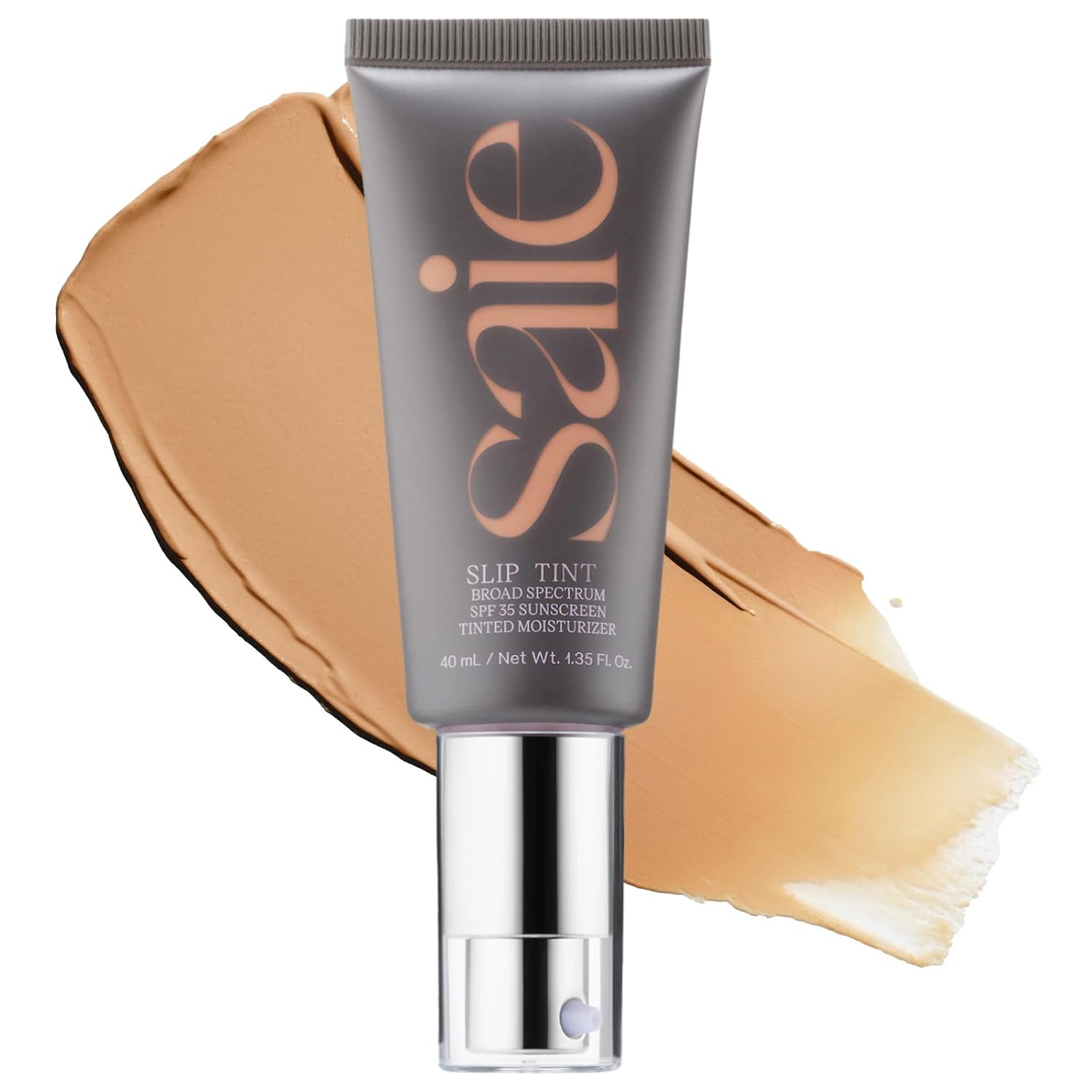 BASE DE MAQUILLAJE SAIE SLIP TINT TINTED SUNSCREEN SPF 35 SHADE FOUR 1.35 OZ - 1