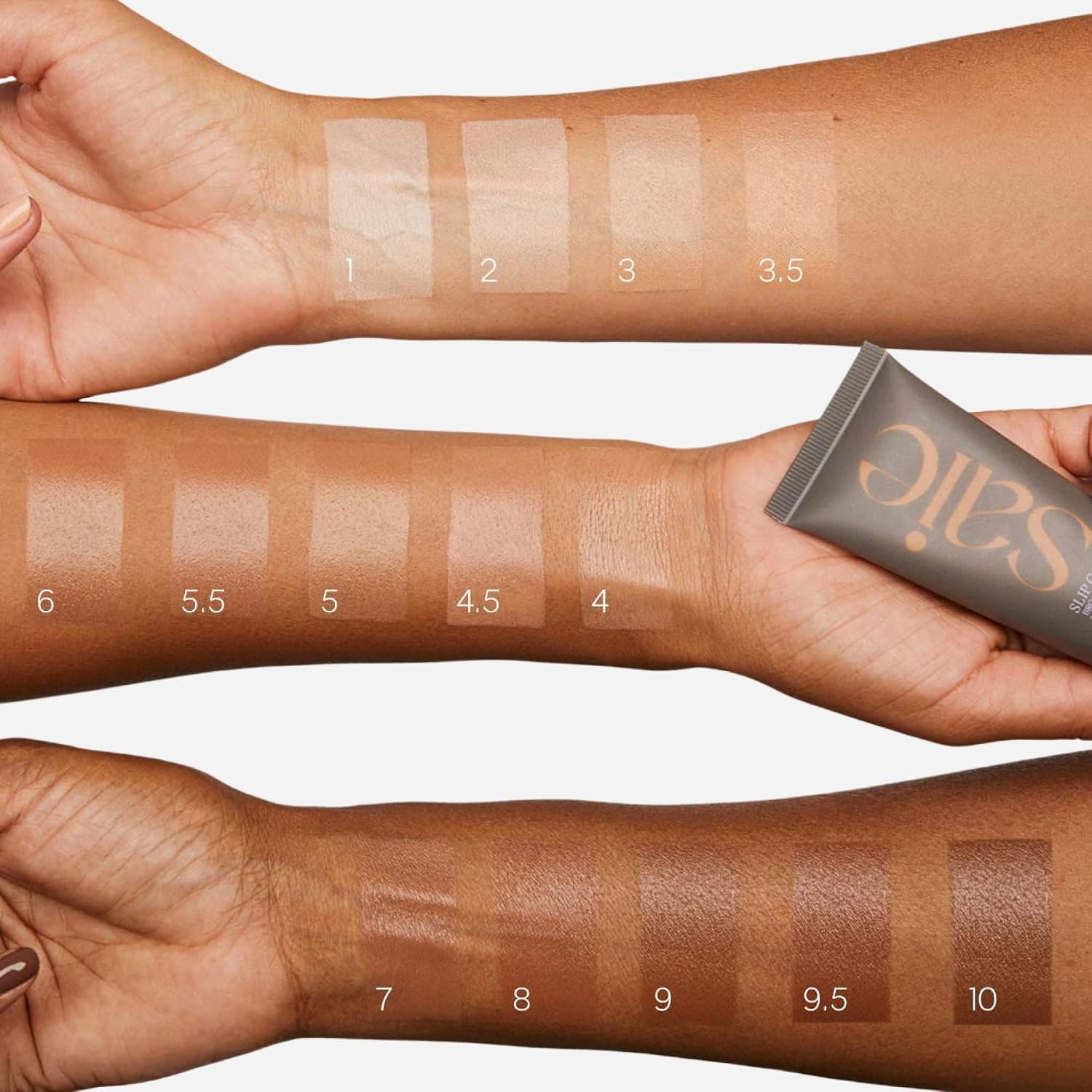 BASE DE MAQUILLAJE SAIE SLIP TINT TINTED SUNSCREEN SPF 35 SHADE FOUR 1.35 OZ - 4