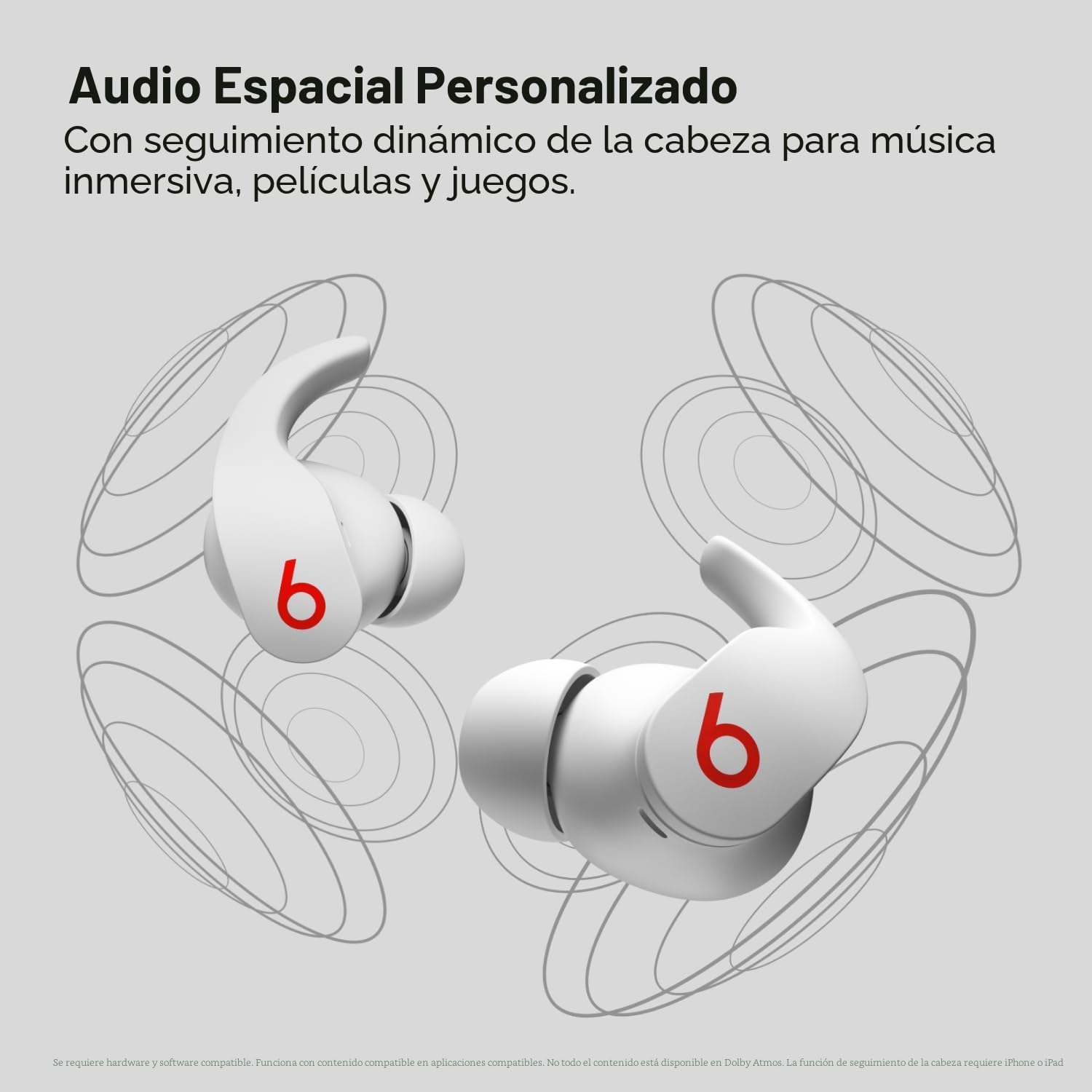 AUDÍFONOS BEATS FIT PRO TRUE WIRELESS CON CANCELACIÓN DE RUIDO ACTIVA BLANCO - 4