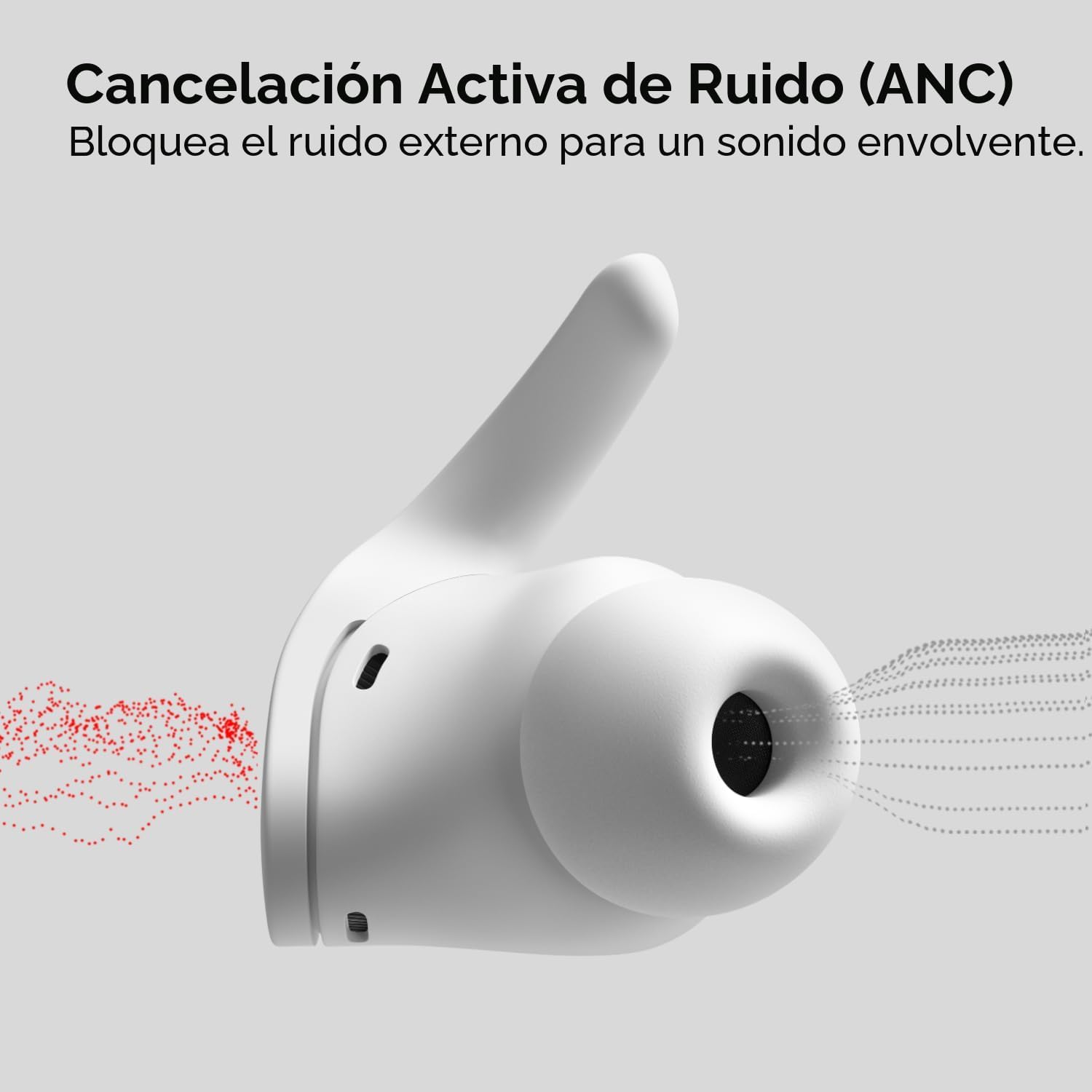 AUDÍFONOS BEATS FIT PRO TRUE WIRELESS CON CANCELACIÓN DE RUIDO ACTIVA BLANCO - 5