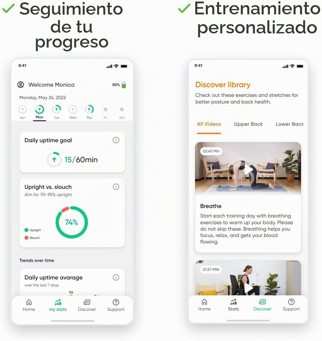 SMARTBAND UPRIGHT GO 2 PREMIUM CORRECTOR DE POSTURA - 5