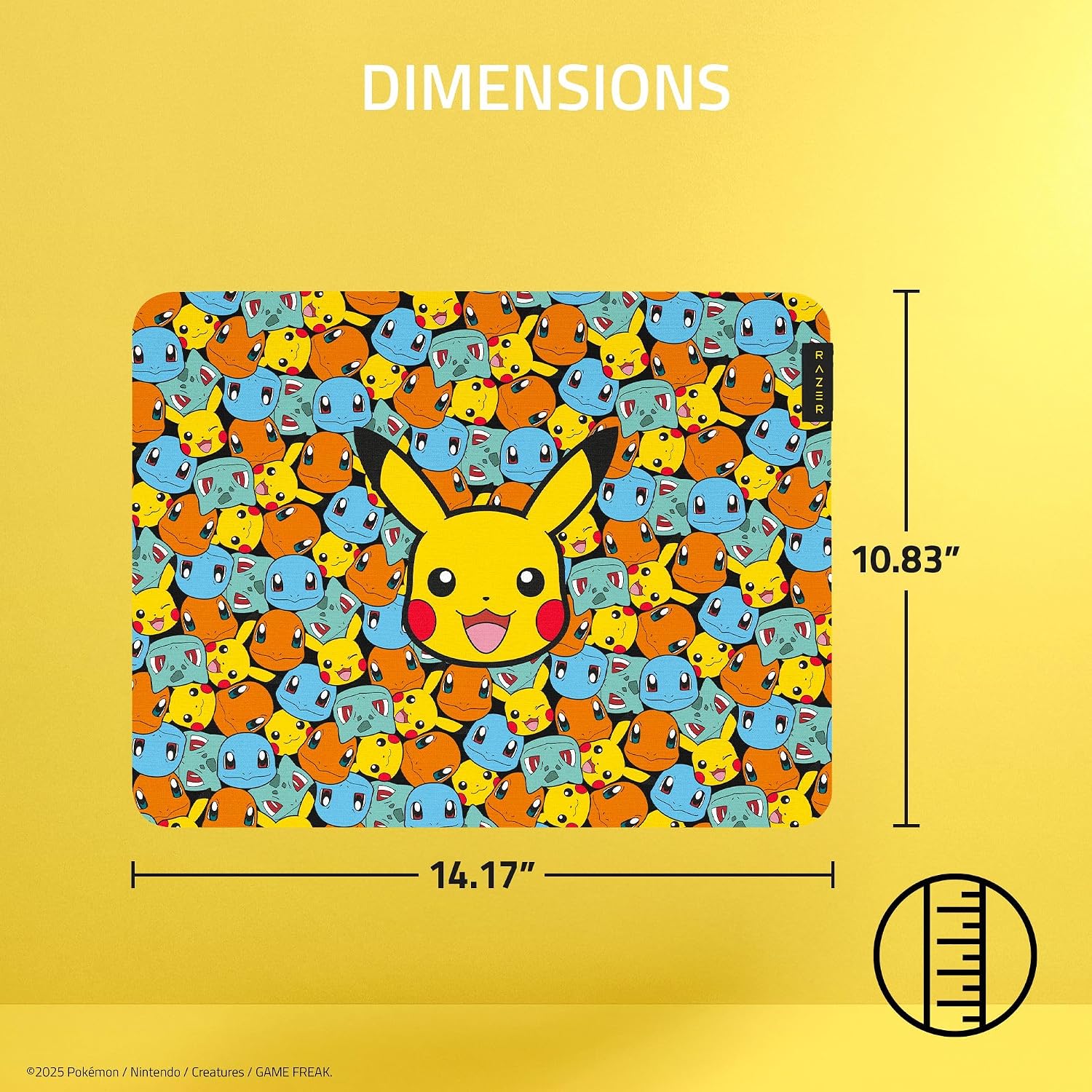 MOUSE PAD RAZER GIGANTUS V2 POKÉMON EDITION MEDIANO - 5