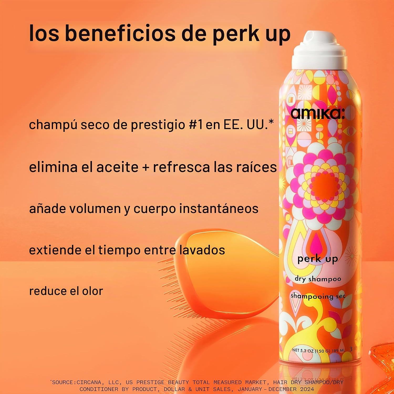 SHAMPOO EN SECO AMIKA PERK UP SIN TALCO - 2
