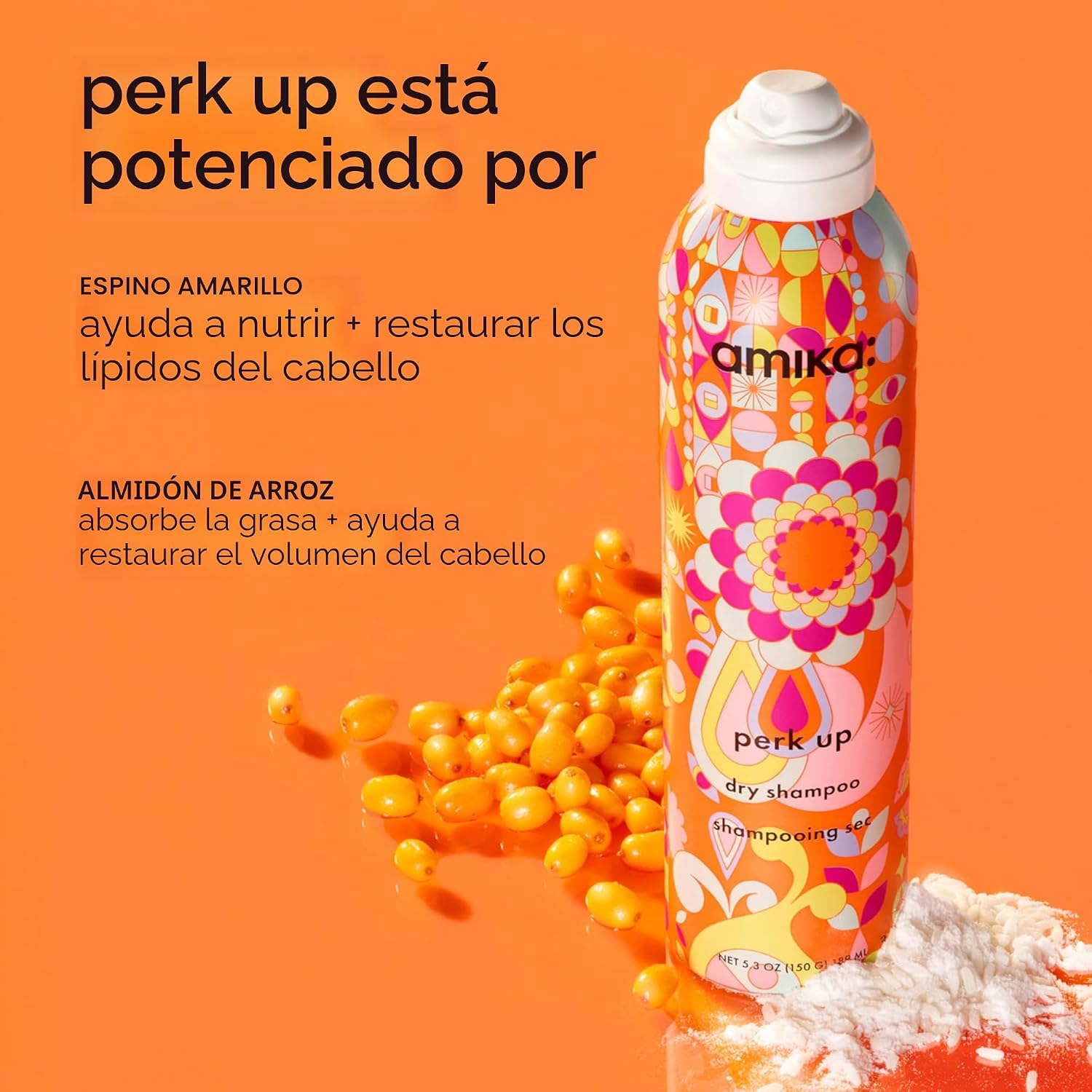 SHAMPOO EN SECO AMIKA PERK UP SIN TALCO - 4