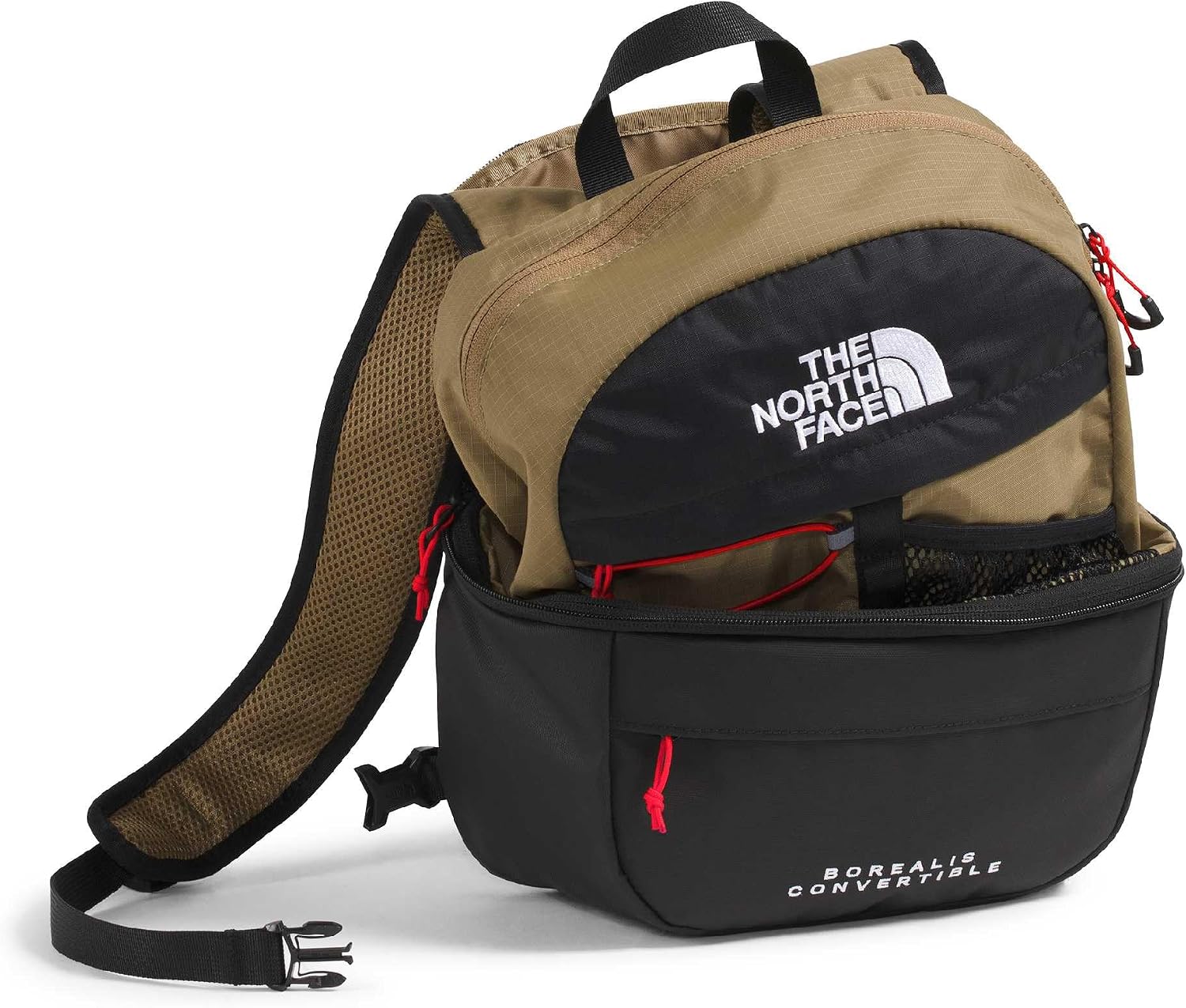 MOCHILA THE NORTH FACE BOREALIS CONVERTIBLE PACK CEDRO ROJO - 4