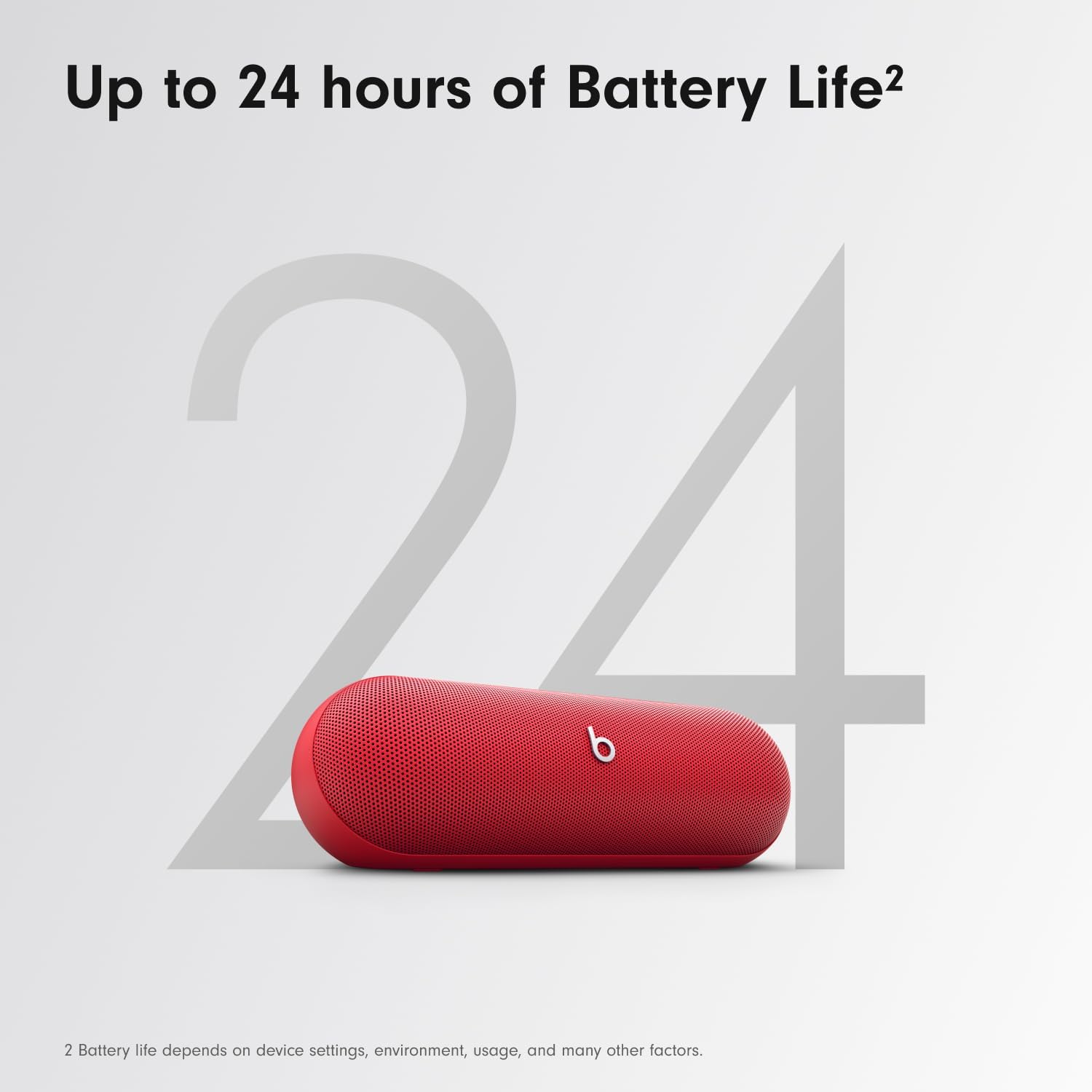PARLANTE BEATS PILL BLUETOOTH PORTÁTIL ROJO - 4